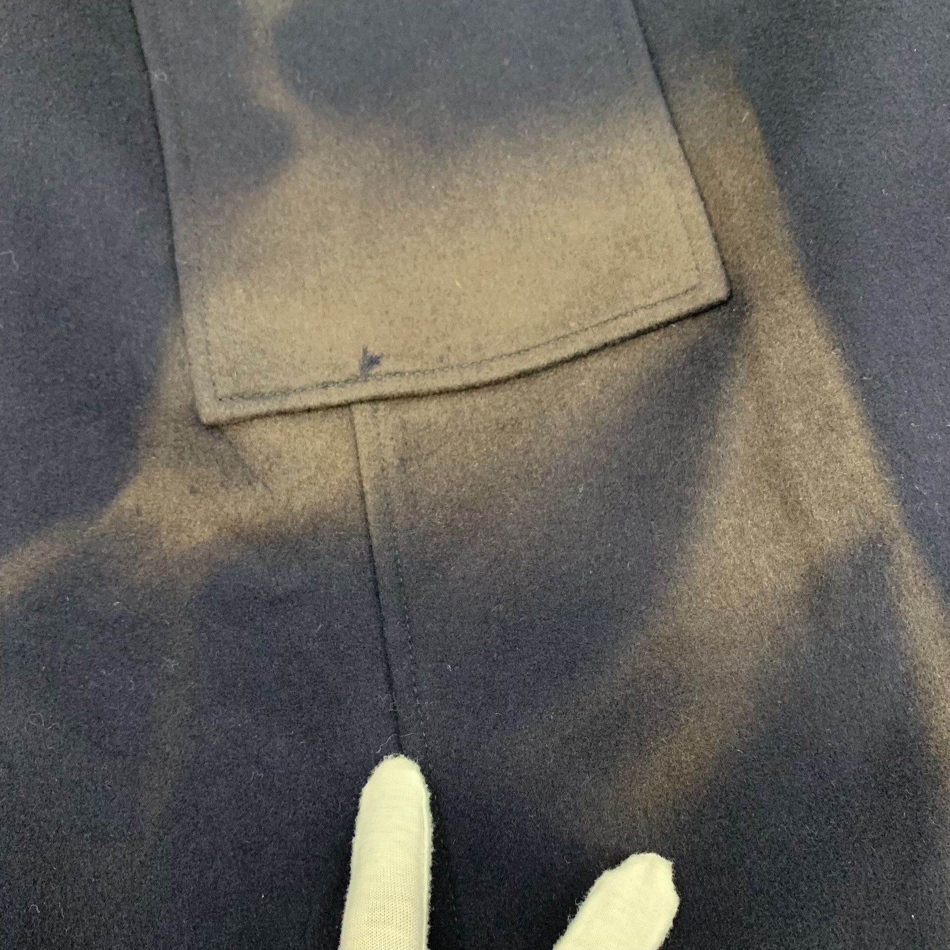 Dior Dior Wool Blue Coat S Women Size S / US 4 / IT 40 - 9 Thumbnail