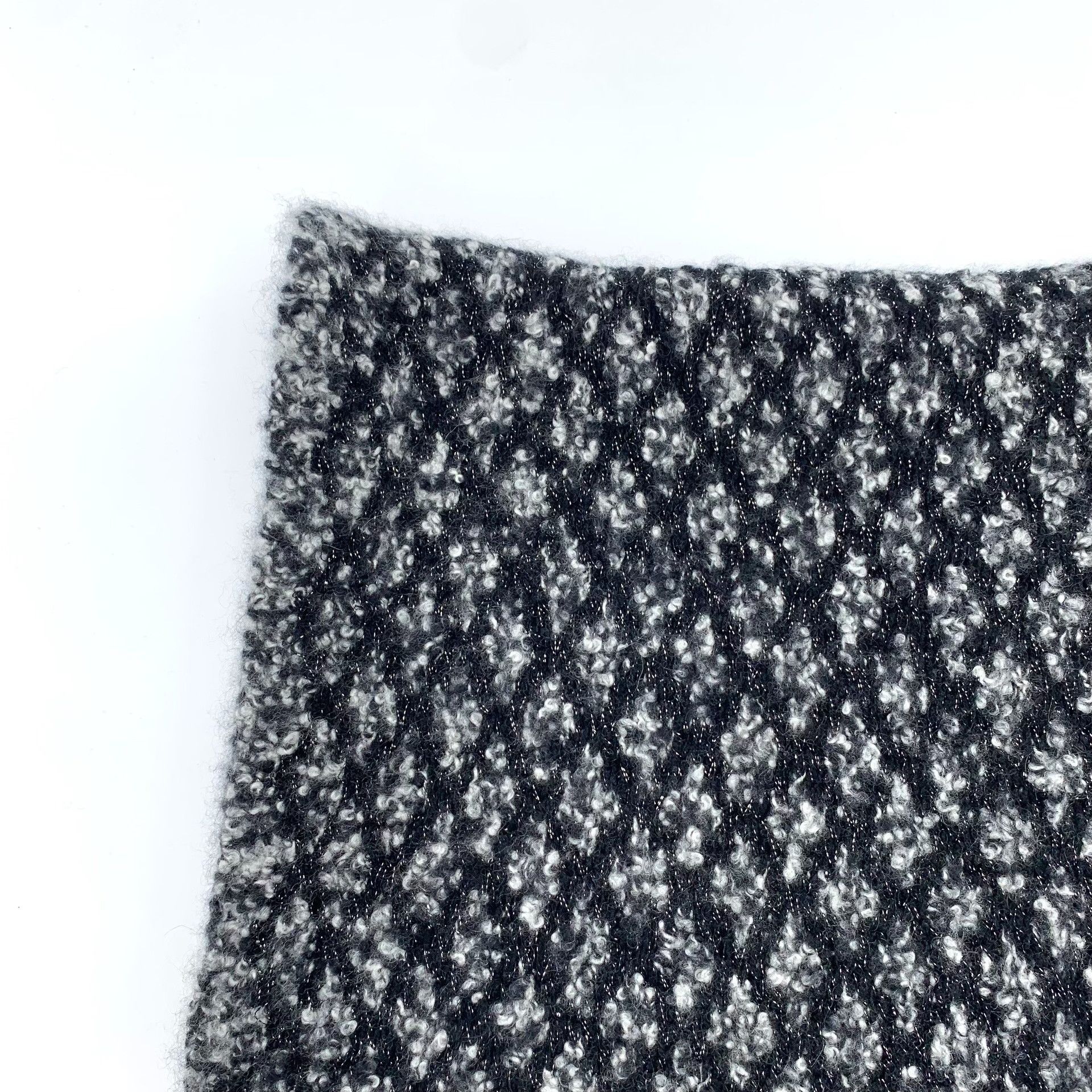 Chanel Chanel Embroidered Gray Scarf 35 Men Size ONE SIZE - 3 Thumbnail