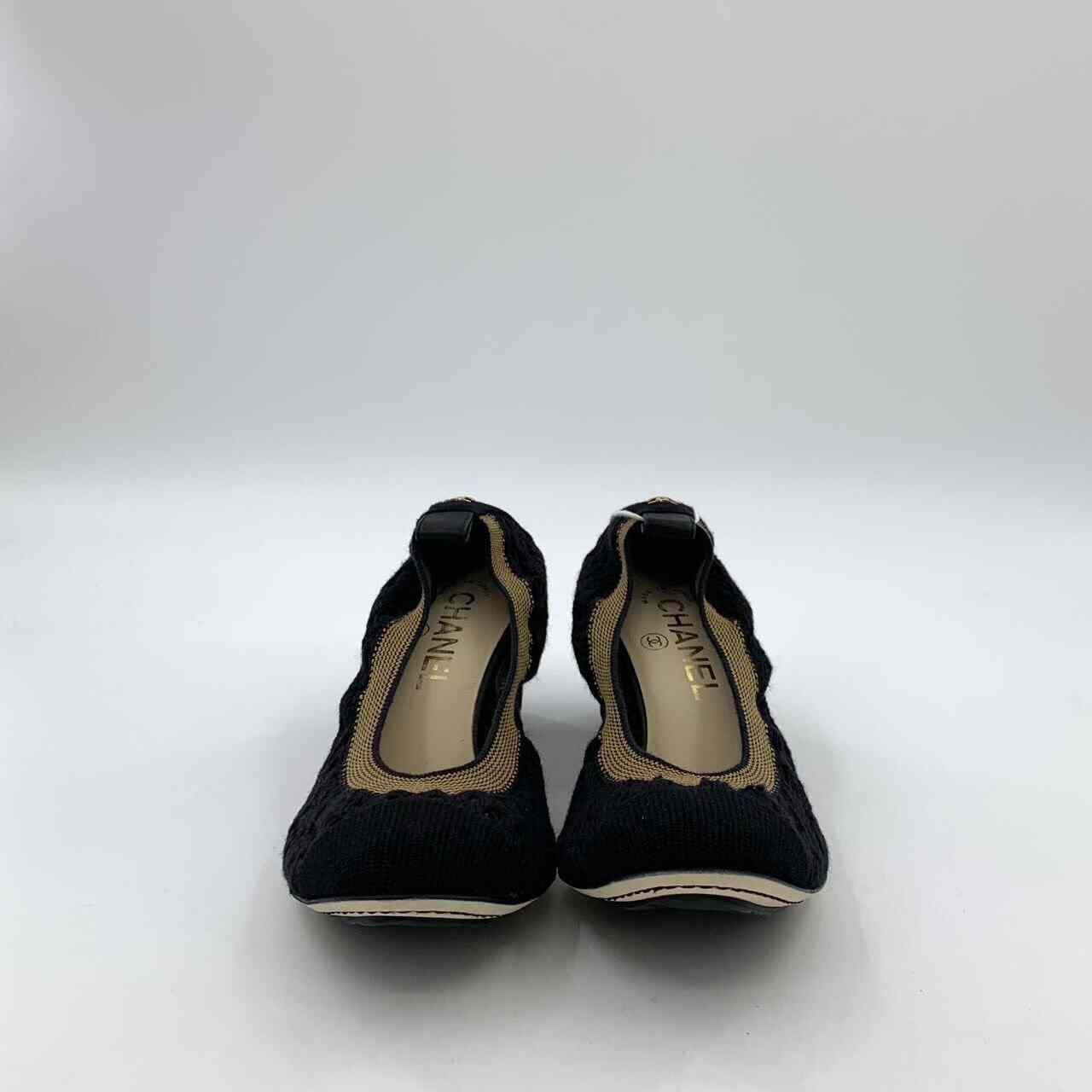 Chanel Chanel Mesh Black Lowtop Sneakers 36 Women Size US 6 / IT 36 - 3 Thumbnail