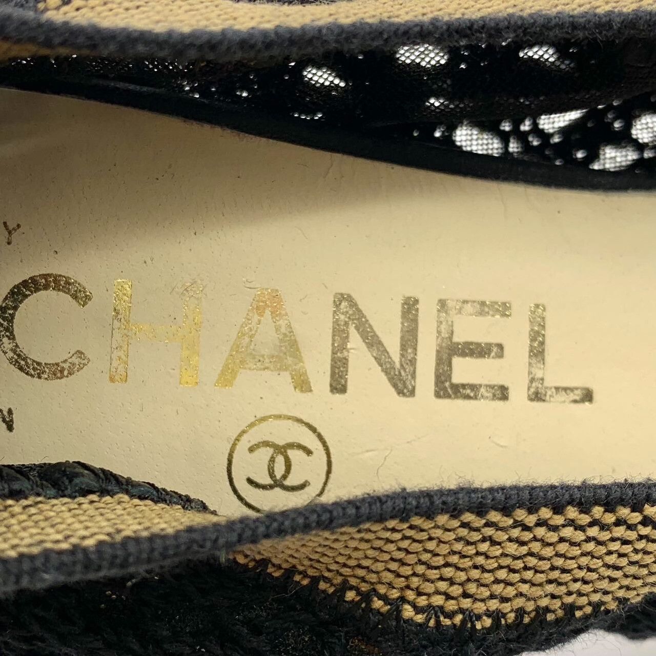 Chanel Chanel Mesh Black Lowtop Sneakers 36 Women Size US 6 / IT 36 - 7 Thumbnail