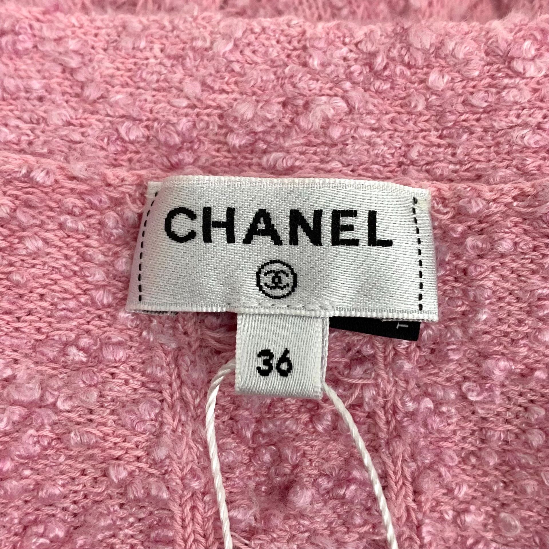 Chanel Chanel Pink Dress S Women Size S / US 4 / IT 40 - 6 Thumbnail