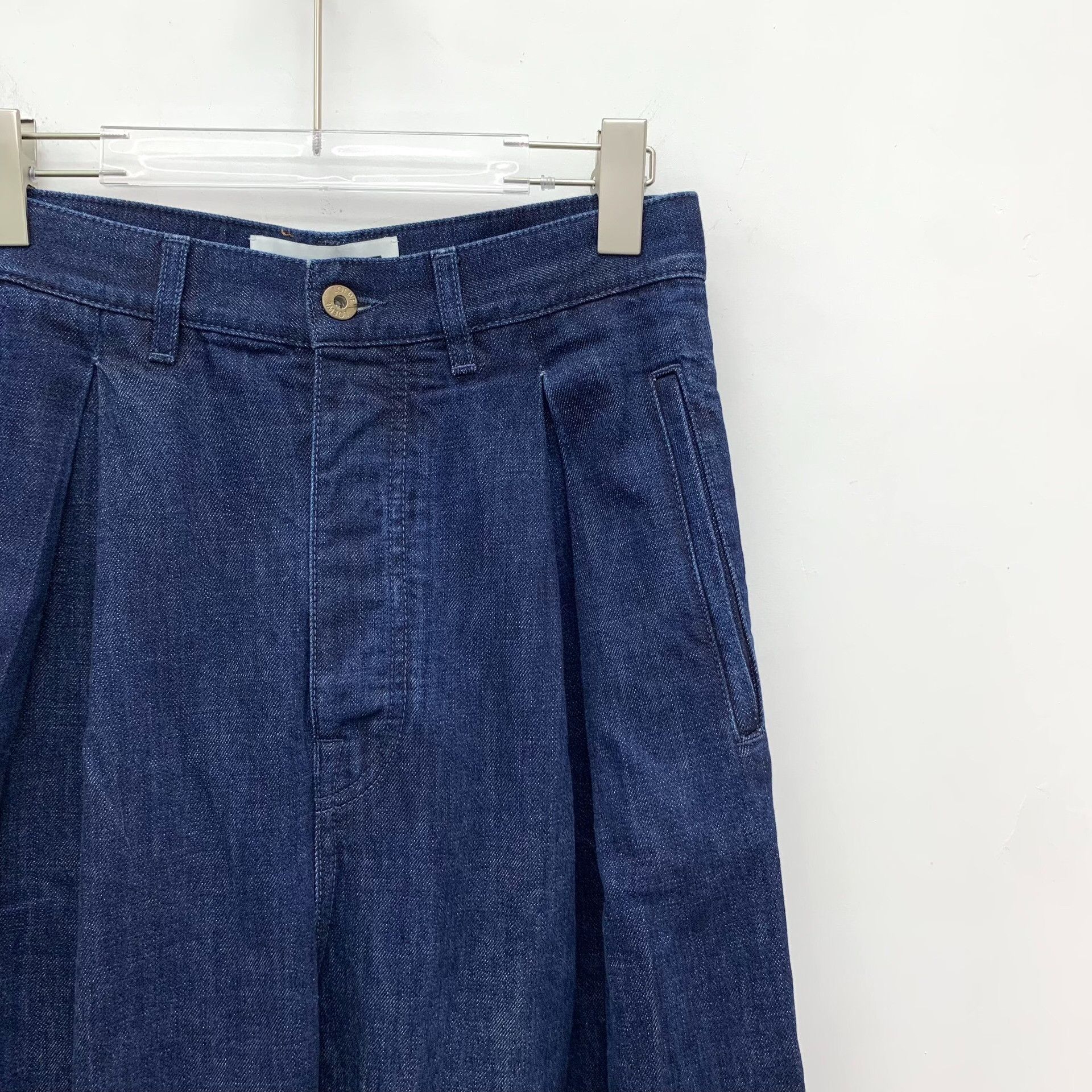 Loewe Loewe Retro Cotton Blue Jeans S Women Size 26" / US 2 / IT 38 - 3 Thumbnail