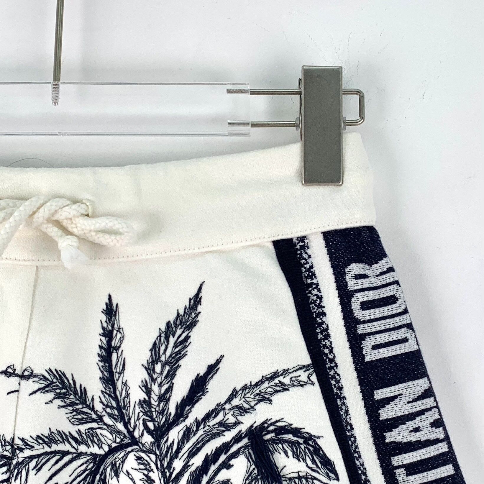 Dior Dior Casual Printed White Pants XS Women Size 24" / US 00 / IT 34 - 3 Thumbnail
