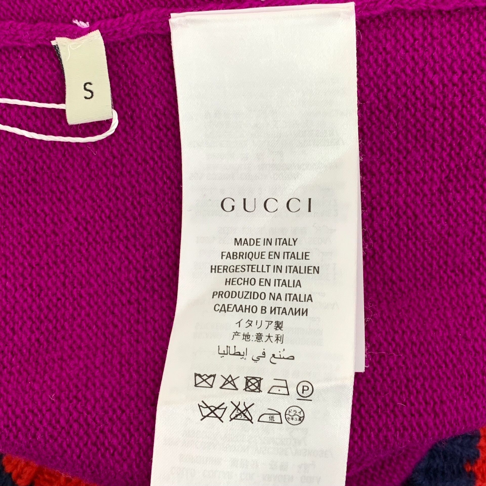 Gucci Gucci Wool Red Sweater S Women Size S / US 4 / IT 40 - 7 Thumbnail