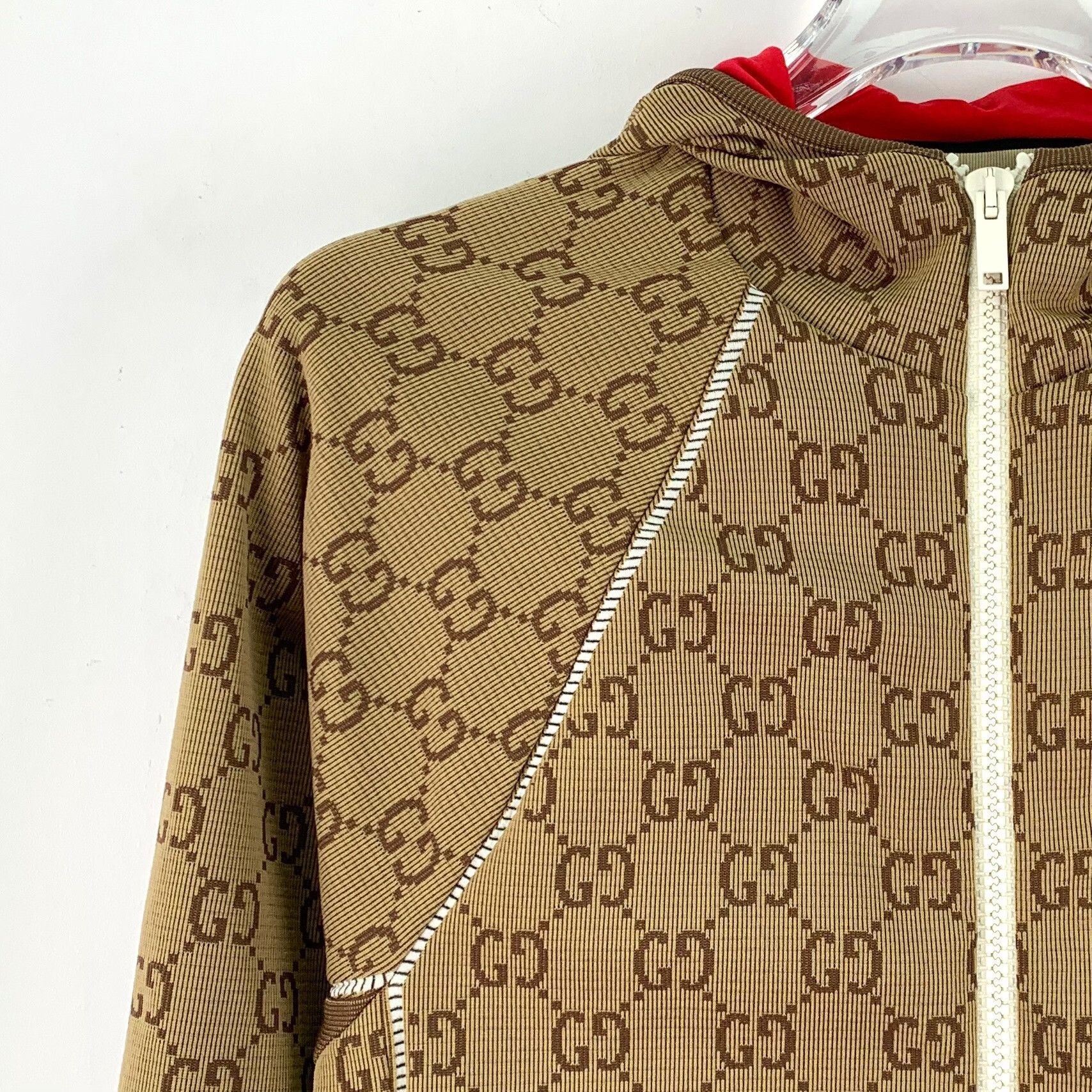 Gucci Gucci Retro Brown Jacket S Women Size S / US 4 / IT 40 - 3 Thumbnail