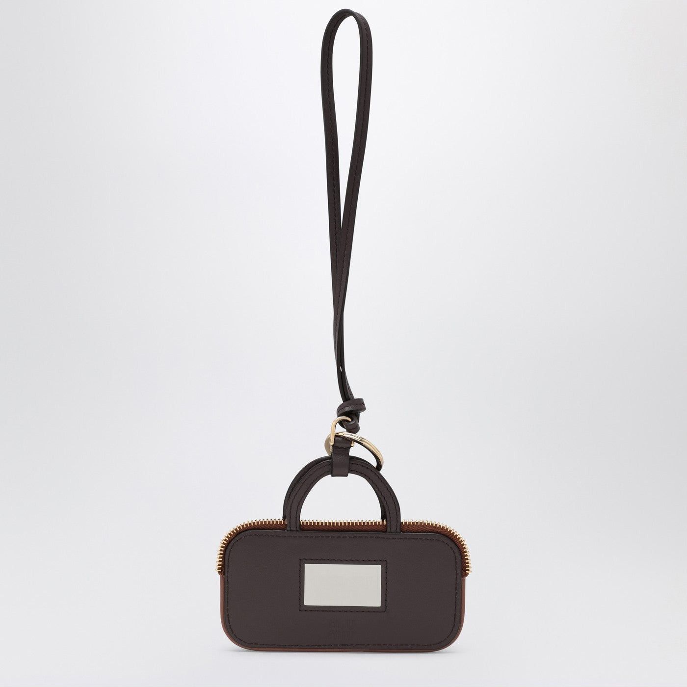 Miu Miu Miu Miu Trick Arcadie In Cognac-Coloured Leather Size ONE SIZE - 2 Thumbnail