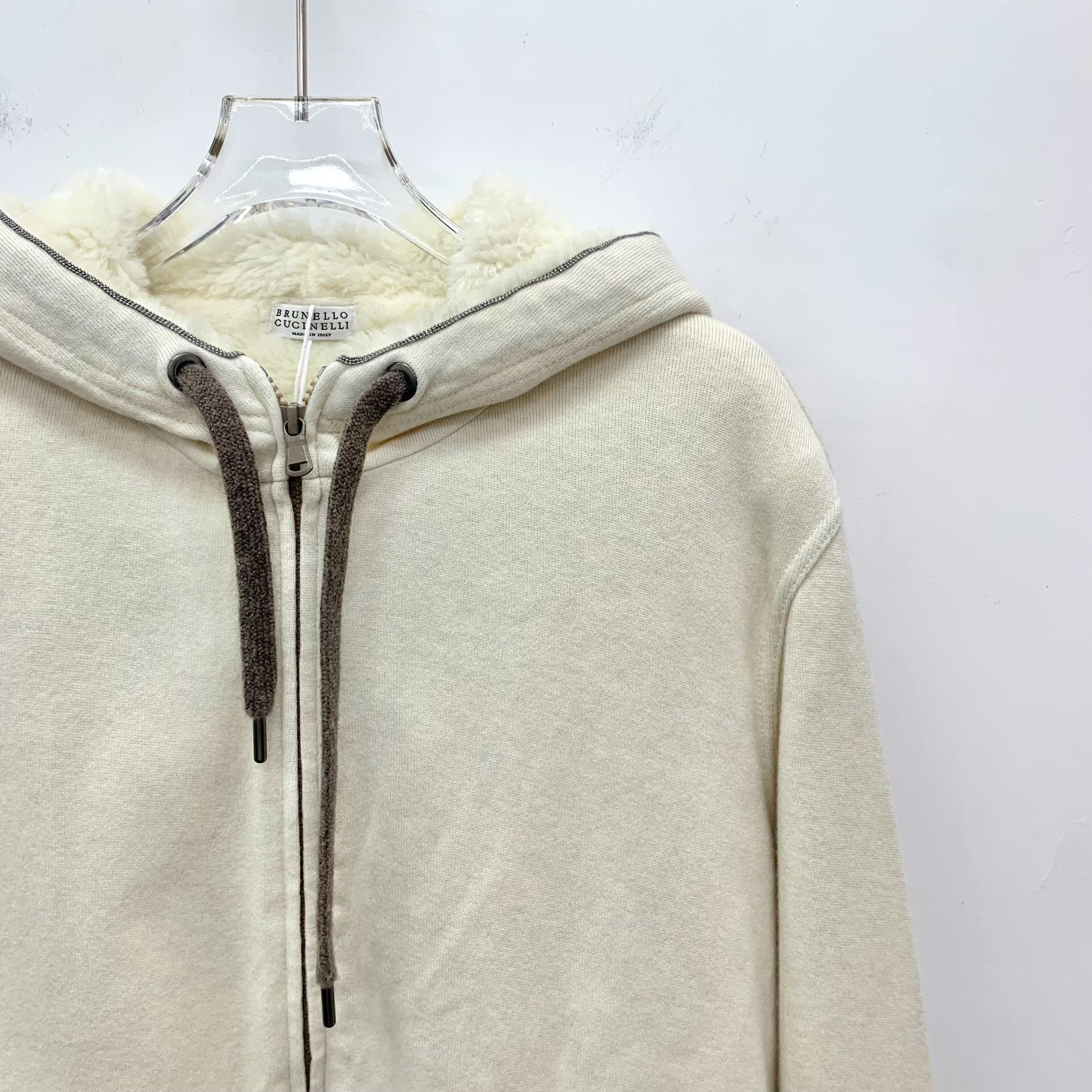 Brunello Cucinelli Brunello Cucinelli Beige Jacket S Women Size S / US 4 / IT 40 - 3 Thumbnail