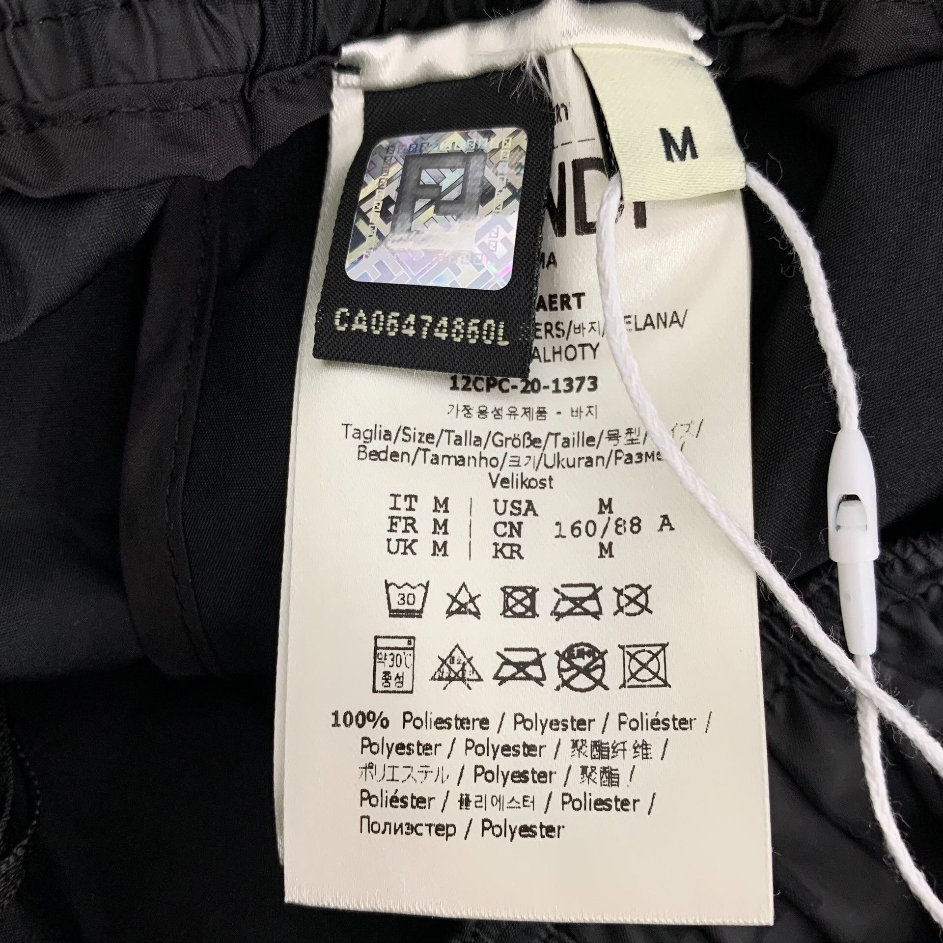Fendi Fendi Black Casual Pants M Men Size US 32 / EU 48 - 6 Thumbnail