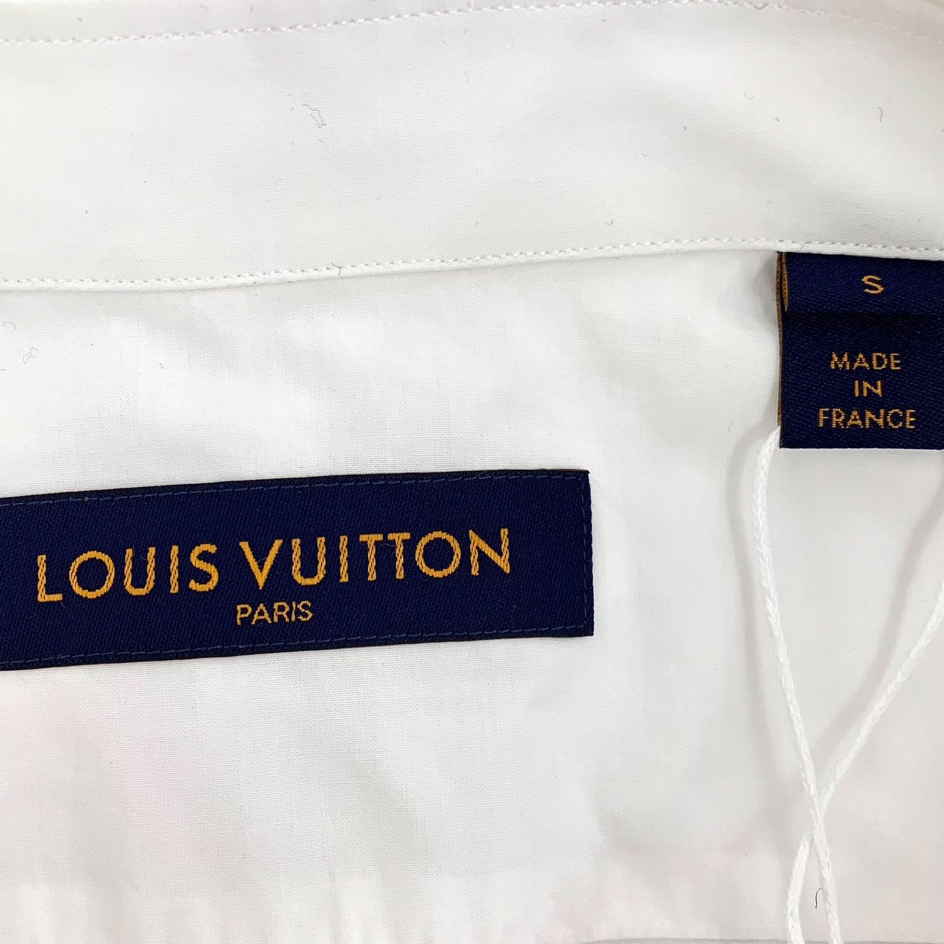 Louis Vuitton Louis Vuitton White Button Up S Women Size S / US 4 / IT 40 - 5 Thumbnail