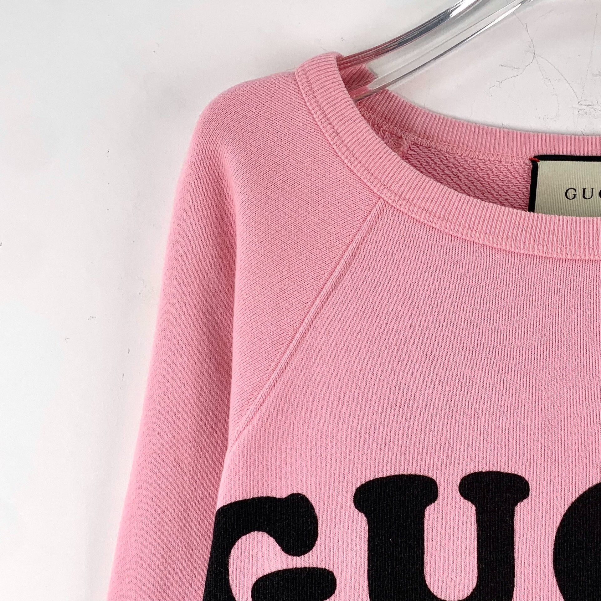Gucci Gucci Retro Printed Pink Hoodie S Women Size S / US 4 / IT 40 - 3 Thumbnail