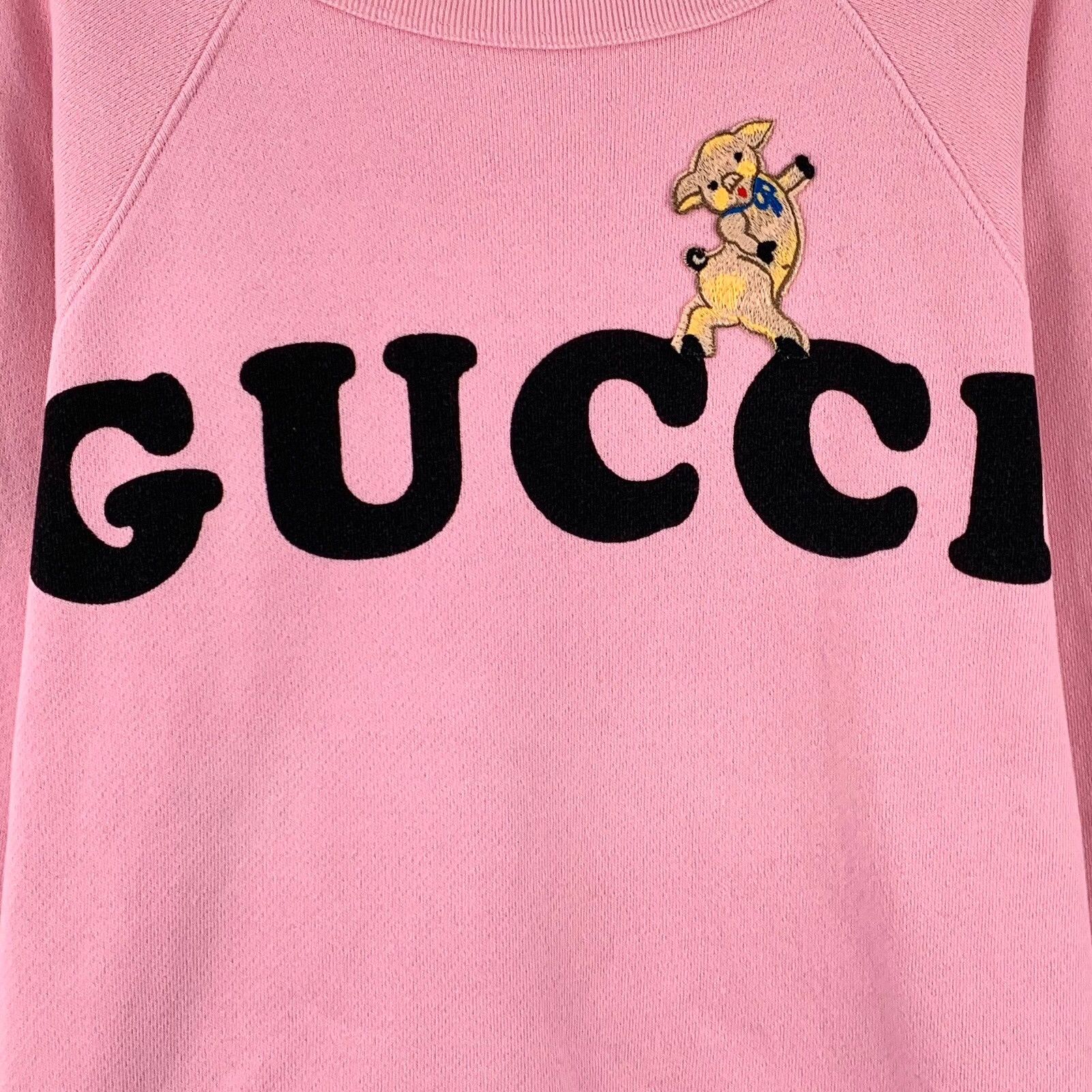 Gucci Gucci Retro Printed Pink Hoodie S Women Size S / US 4 / IT 40 - 4 Thumbnail