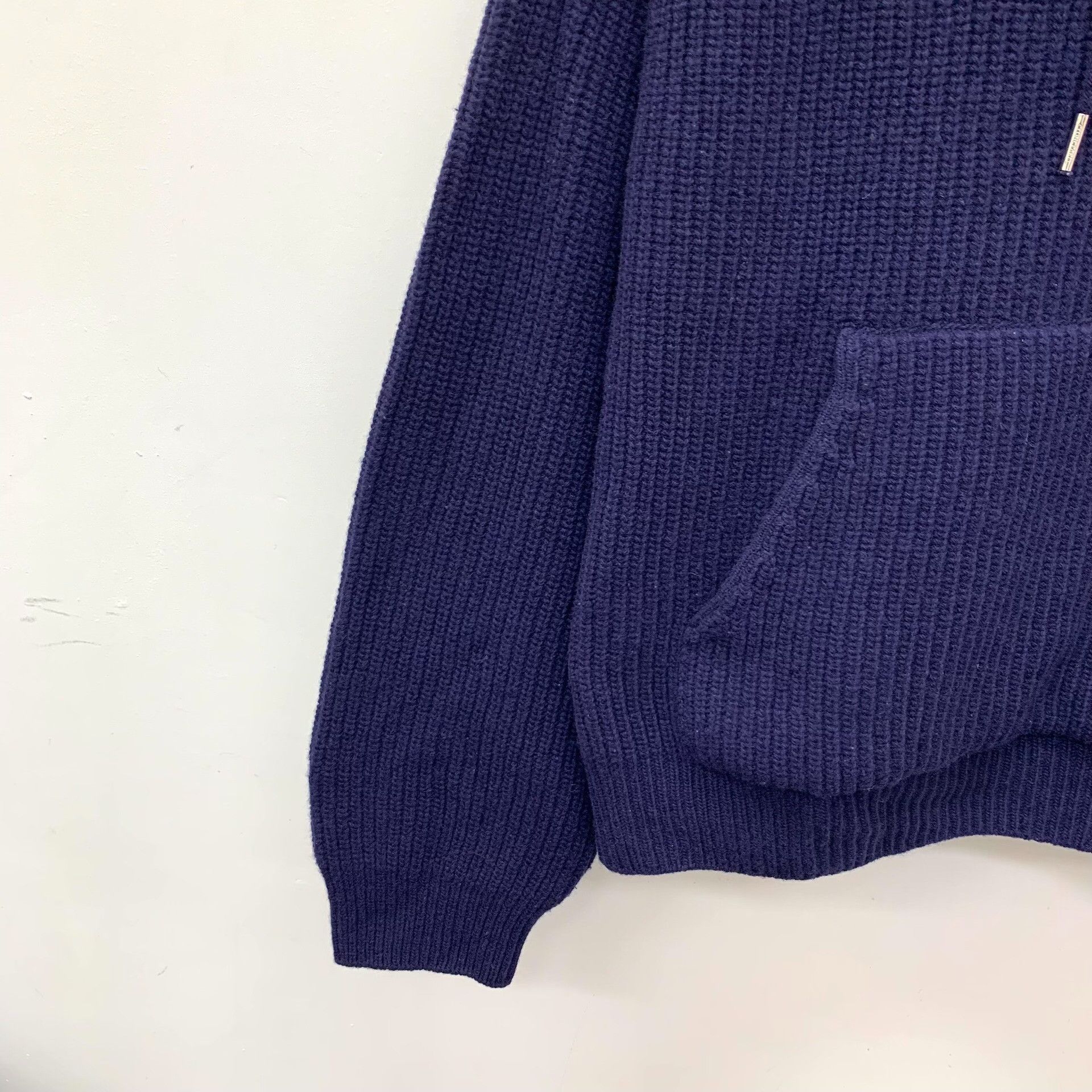 Celine Celine Retro Wool Blue Sweater S Women Size S / US 4 / IT 40 - 4 Thumbnail
