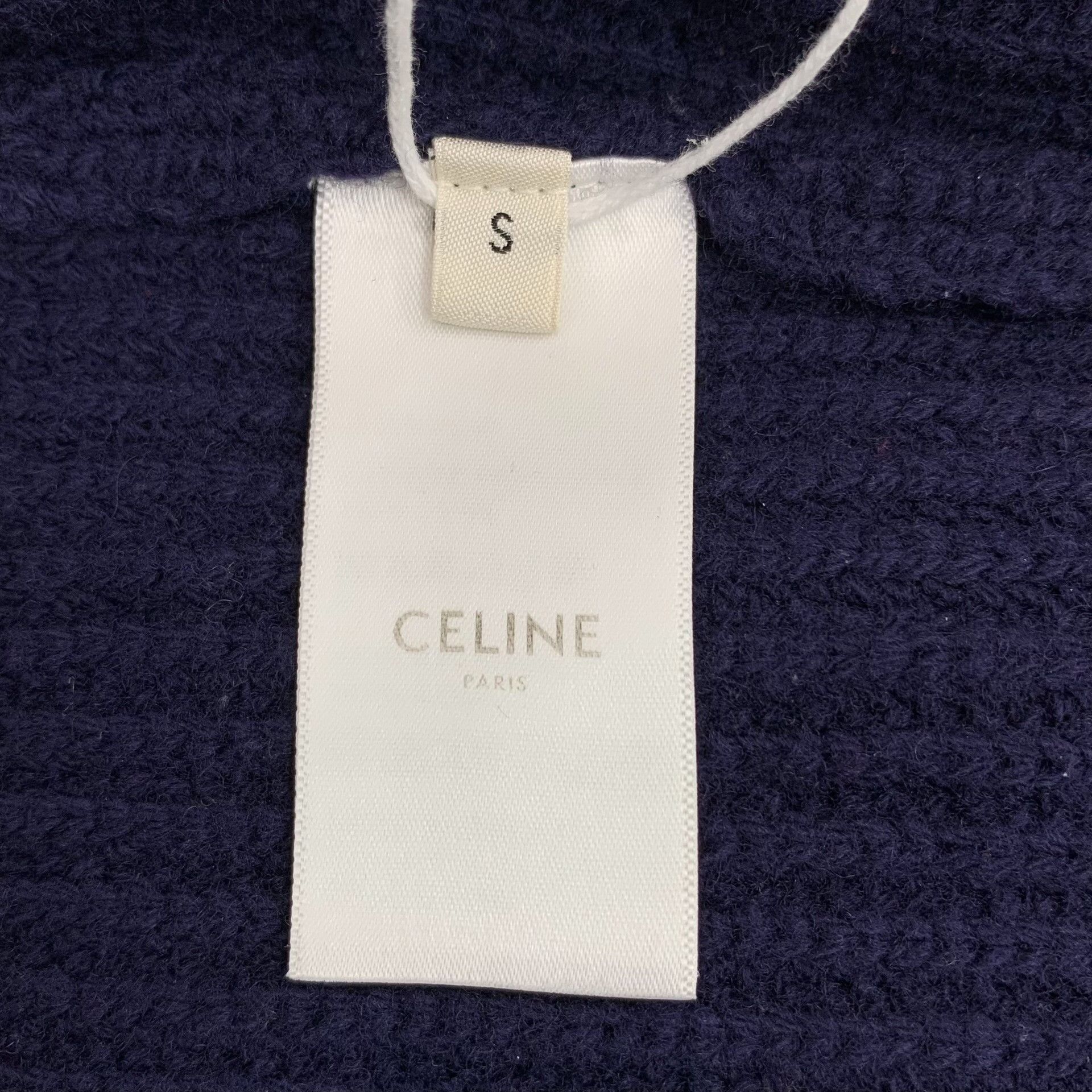Celine Celine Retro Wool Blue Sweater S Women Size S / US 4 / IT 40 - 6 Thumbnail