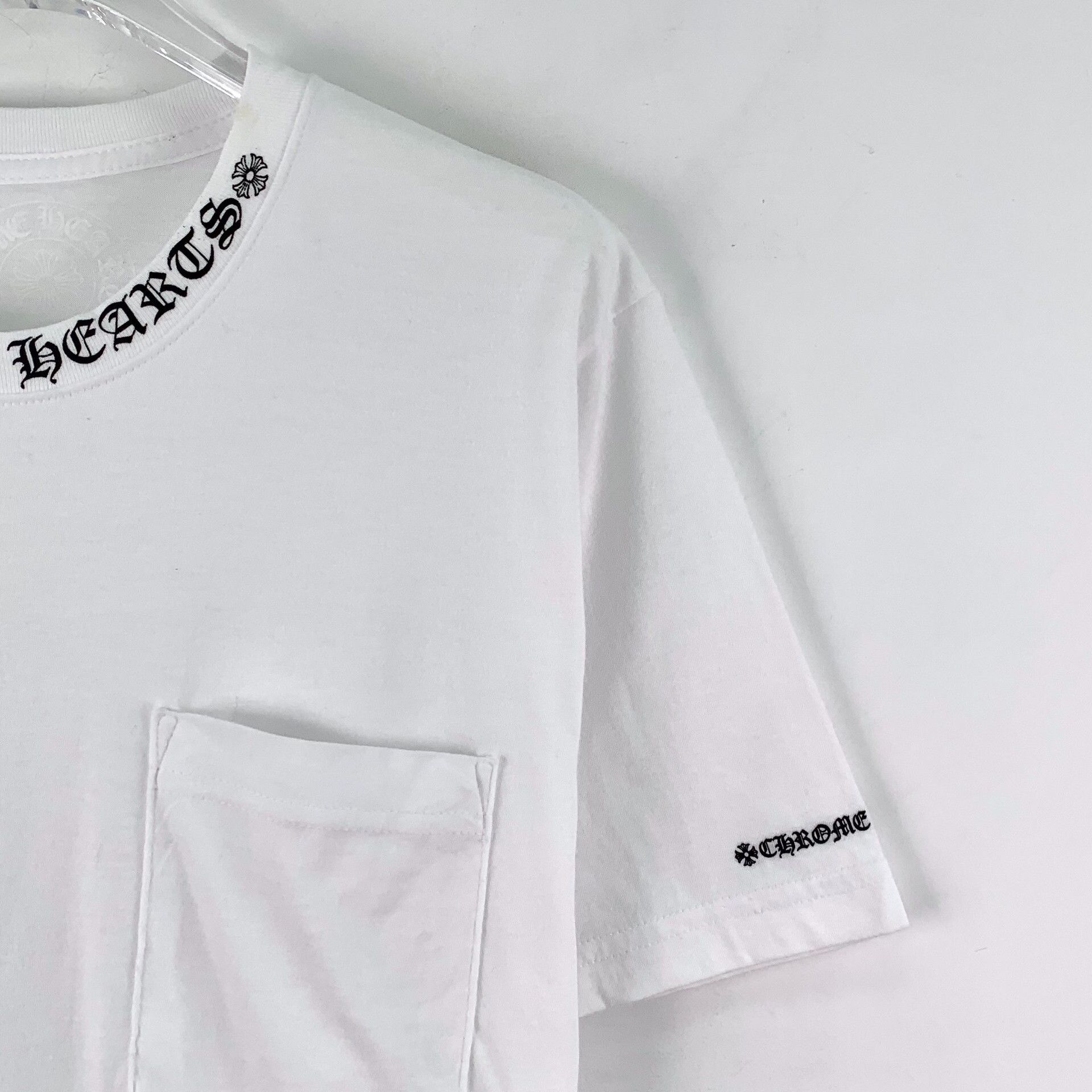 Chrome Hearts Chrome Hearts White T-Shirt S Women Size S / US 4 / IT 40 - 3 Thumbnail