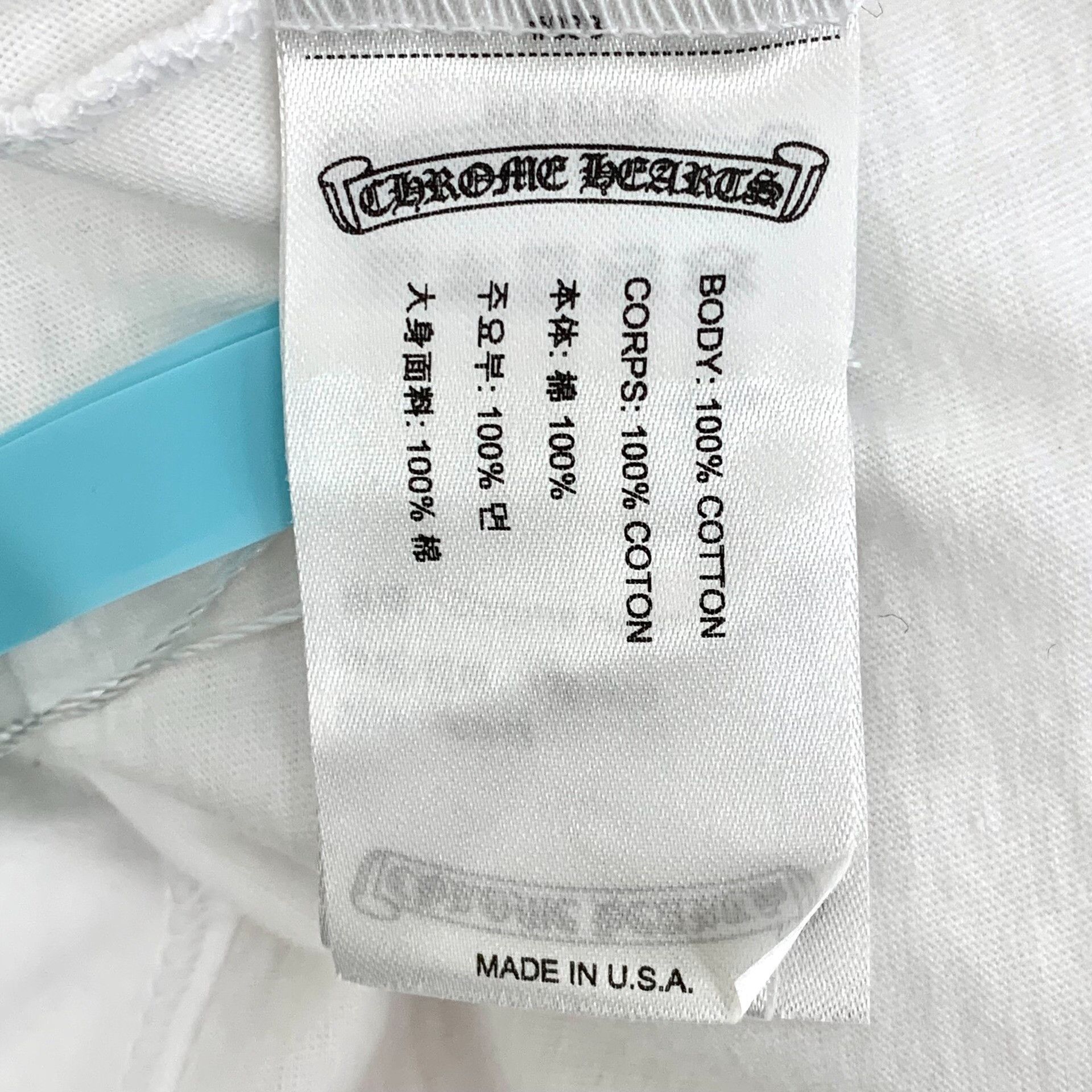 Chrome Hearts Chrome Hearts White T-Shirt S Women Size S / US 4 / IT 40 - 6 Thumbnail