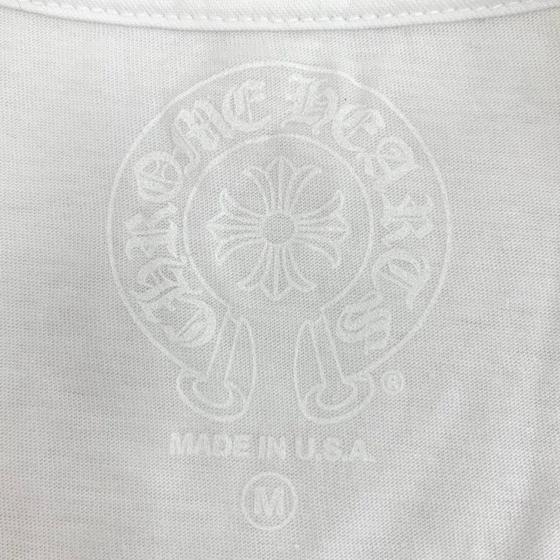 Chrome Hearts Chrome Hearts White T-Shirt M Women Size M / US 6-8 / IT 42-44 - 7 Thumbnail
