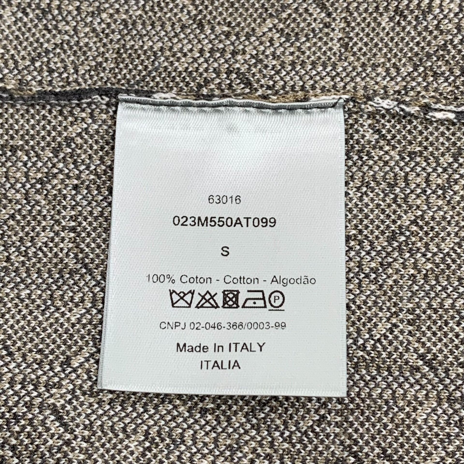 Dior Dior Retro Cotton Brown Shirt S Men Size US S / EU 44-46 / 1 - 7 Thumbnail