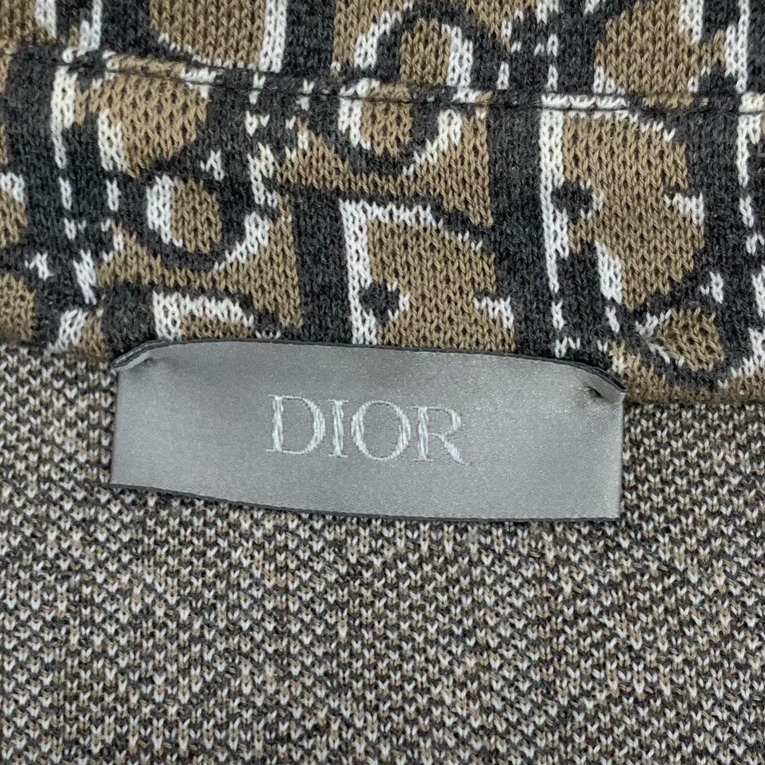 Dior Dior Retro Cotton Brown Shirt S Men Size US S / EU 44-46 / 1 - 5 Thumbnail