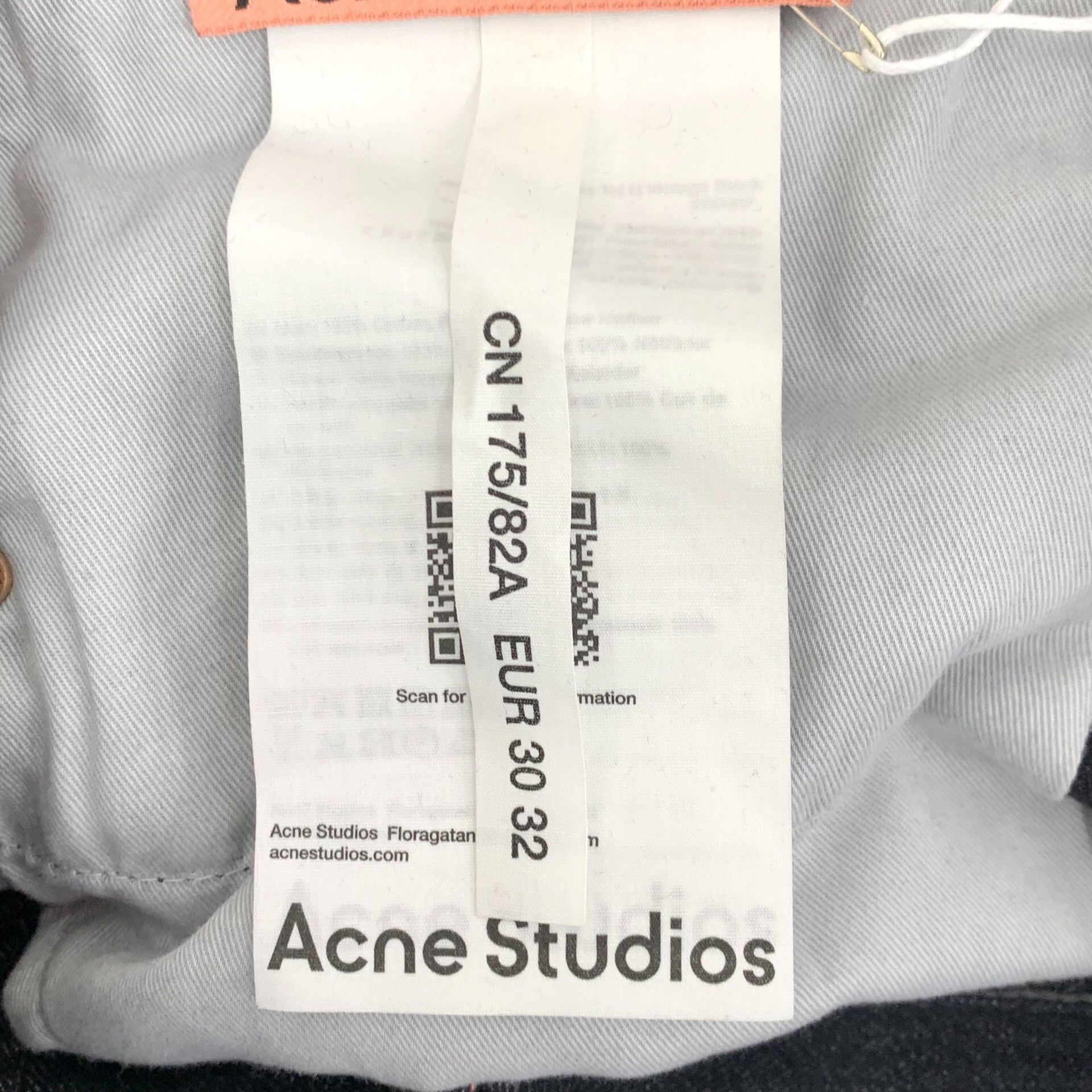 Acne Studios Acne Studios Casual Denim Black Denim Jeans 30 Men Size US 30 / EU 46 - 8 Thumbnail
