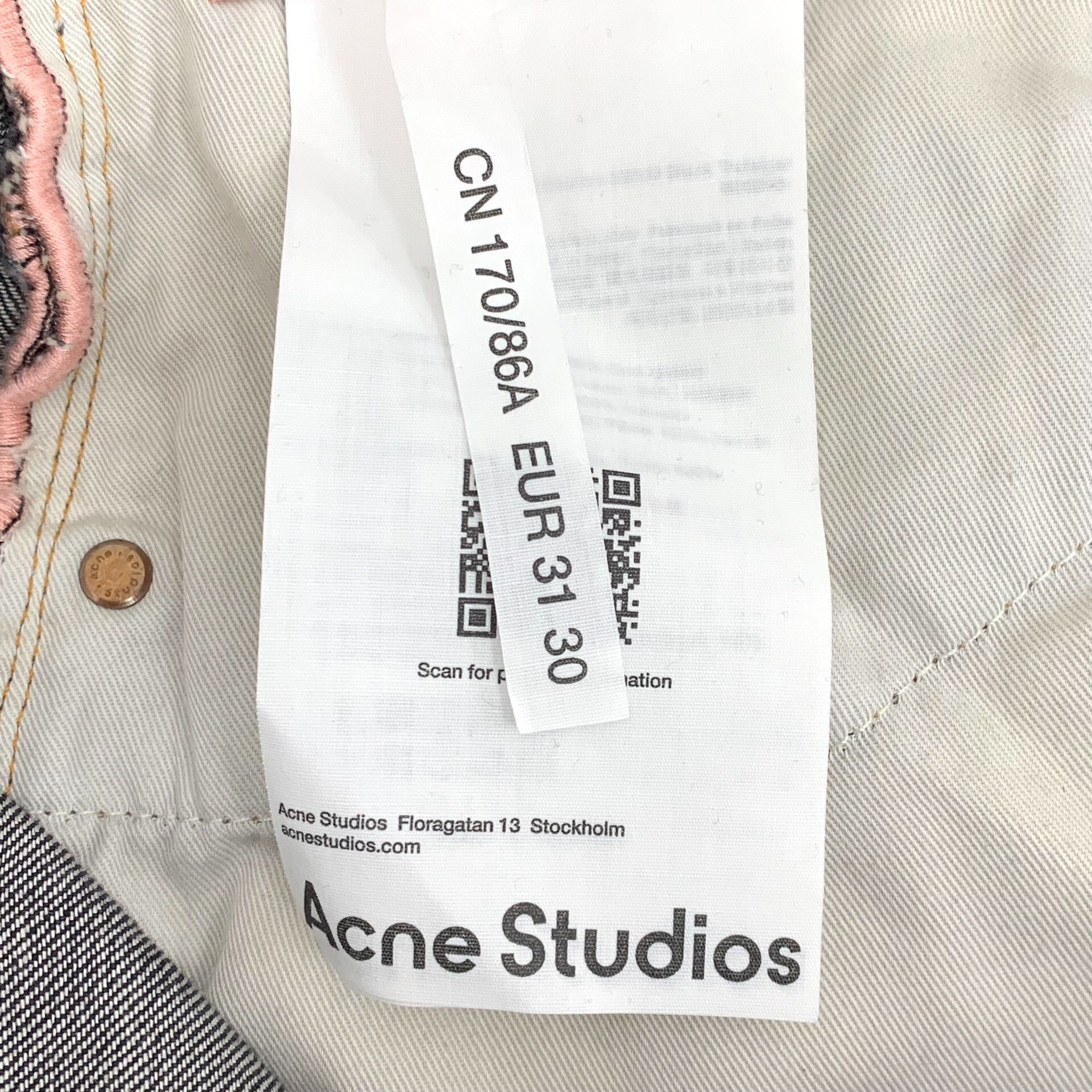 Acne Studios Acne Studios Retro Black Denim Jeans M Men Size US 32 / EU 48 - 8 Thumbnail