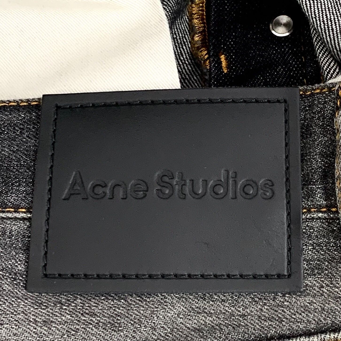 Acne Studios Acne Studios Retro Black Denim Jeans M Men Size US 32 / EU 48 - 6 Thumbnail