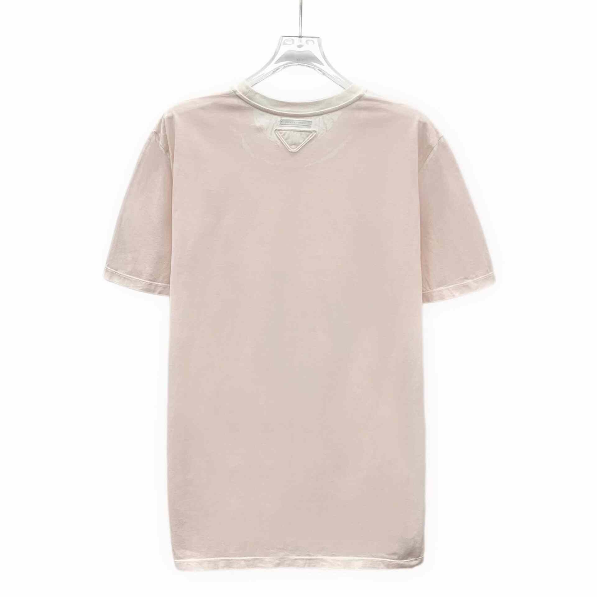 Prada Prada Cotton Pink T-Shirt S Women Size S / US 4 / IT 40 - 2 Thumbnail