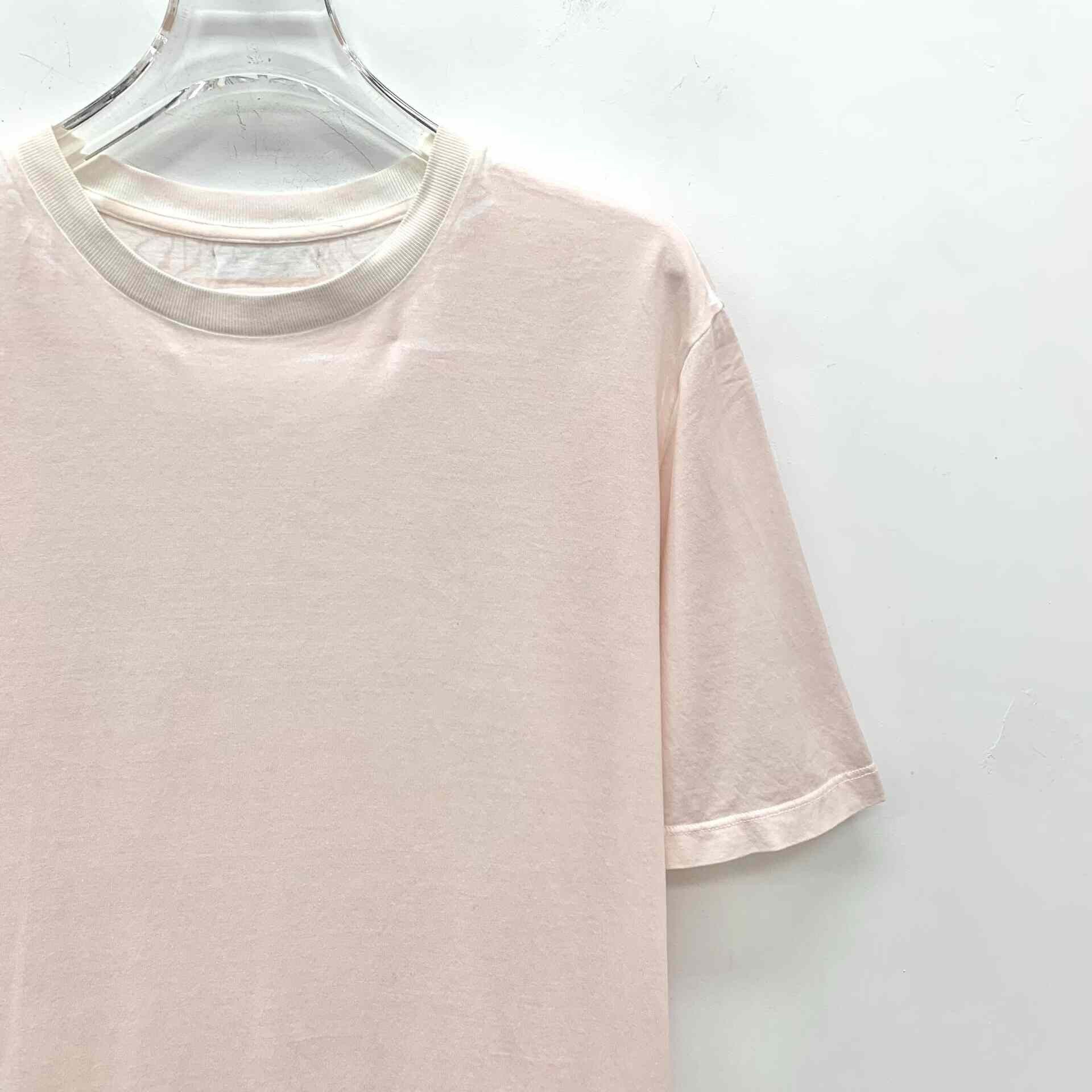 Prada Prada Cotton Pink T-Shirt S Women Size S / US 4 / IT 40 - 3 Thumbnail