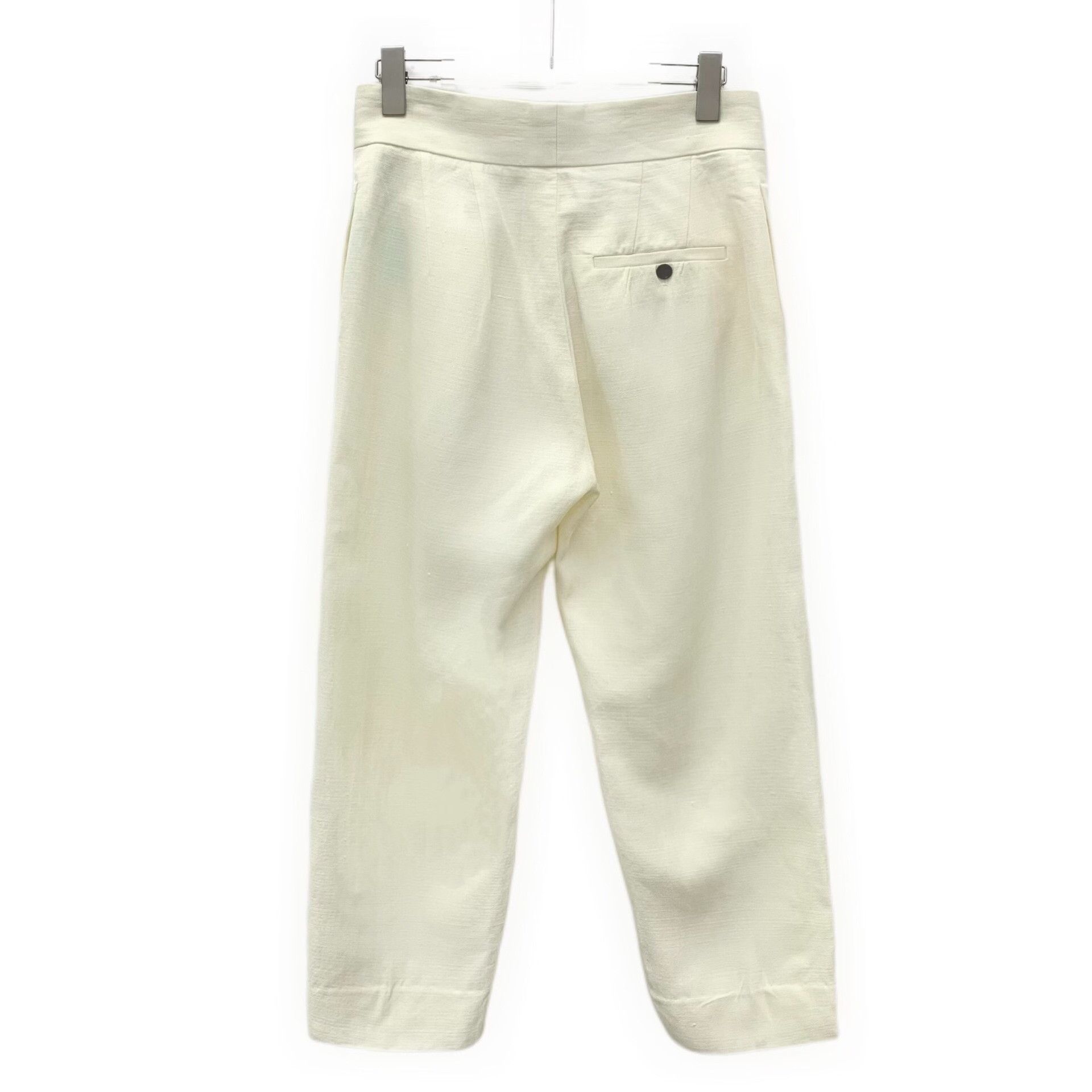 Celine Celine Casual White Pants XS Women Size 24" / US 00 / IT 34 - 2 Thumbnail