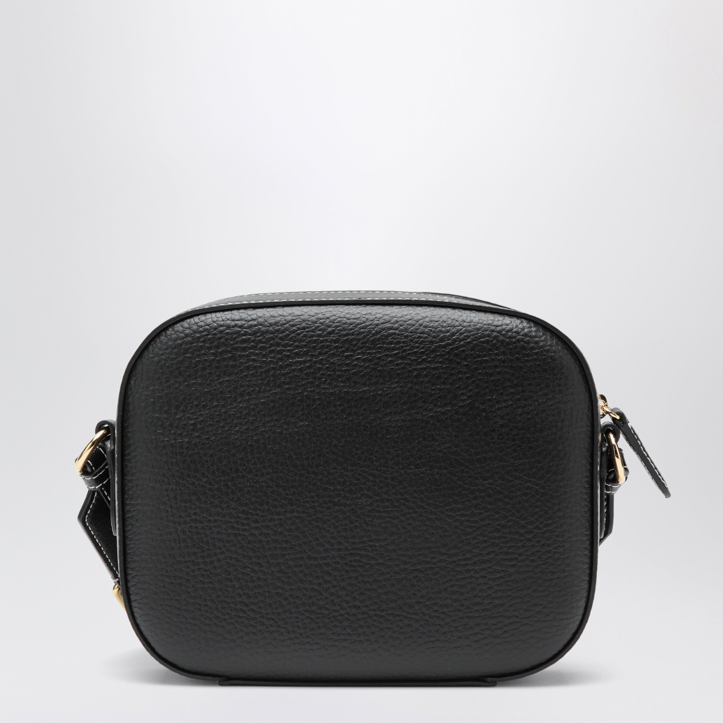 Stella McCartney Stella Mccartney Black Camera Bag With Perforated Logo Size ONE SIZE - 2 Thumbnail