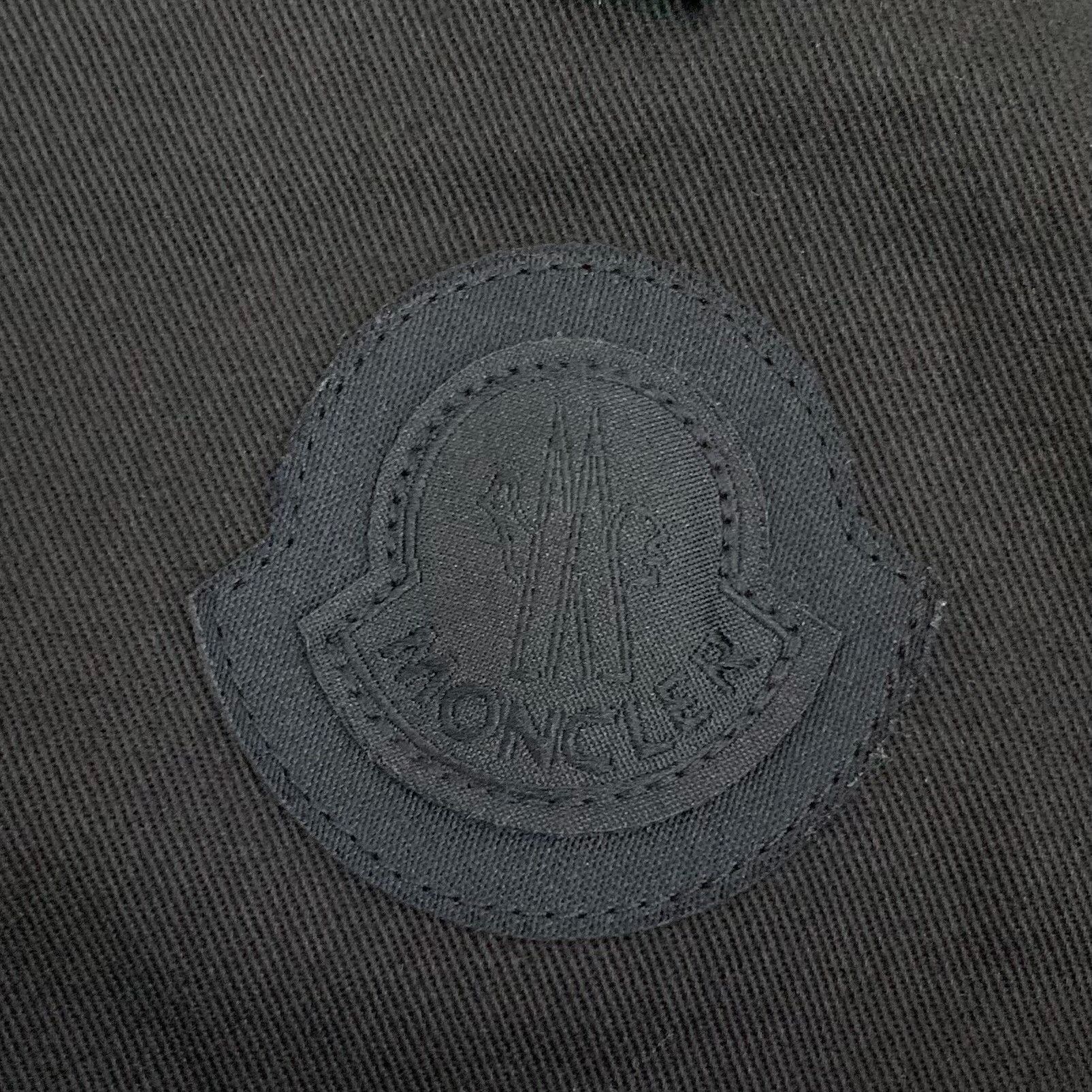Moncler Moncler Cotton Black Pants 23 Women Size 23" - 6 Thumbnail