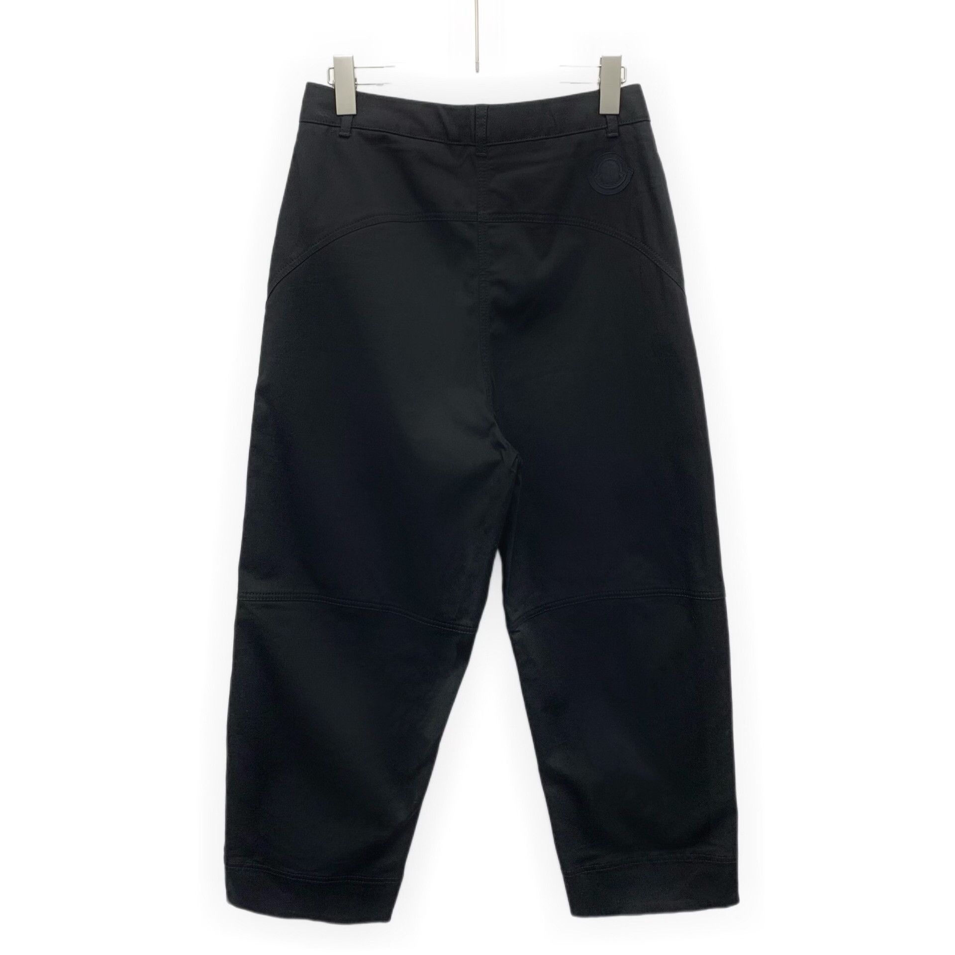 Moncler Moncler Cotton Black Pants 23 Women Size 23" - 2 Thumbnail