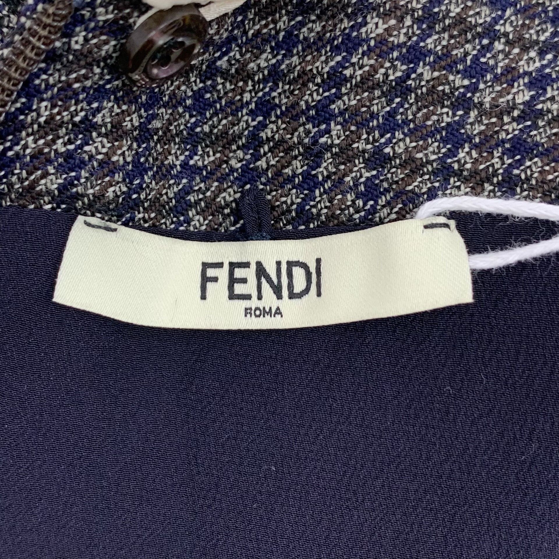 Fendi Fendi Wool Multi Dress M Women Size M / US 6-8 / IT 42-44 - 6 Thumbnail