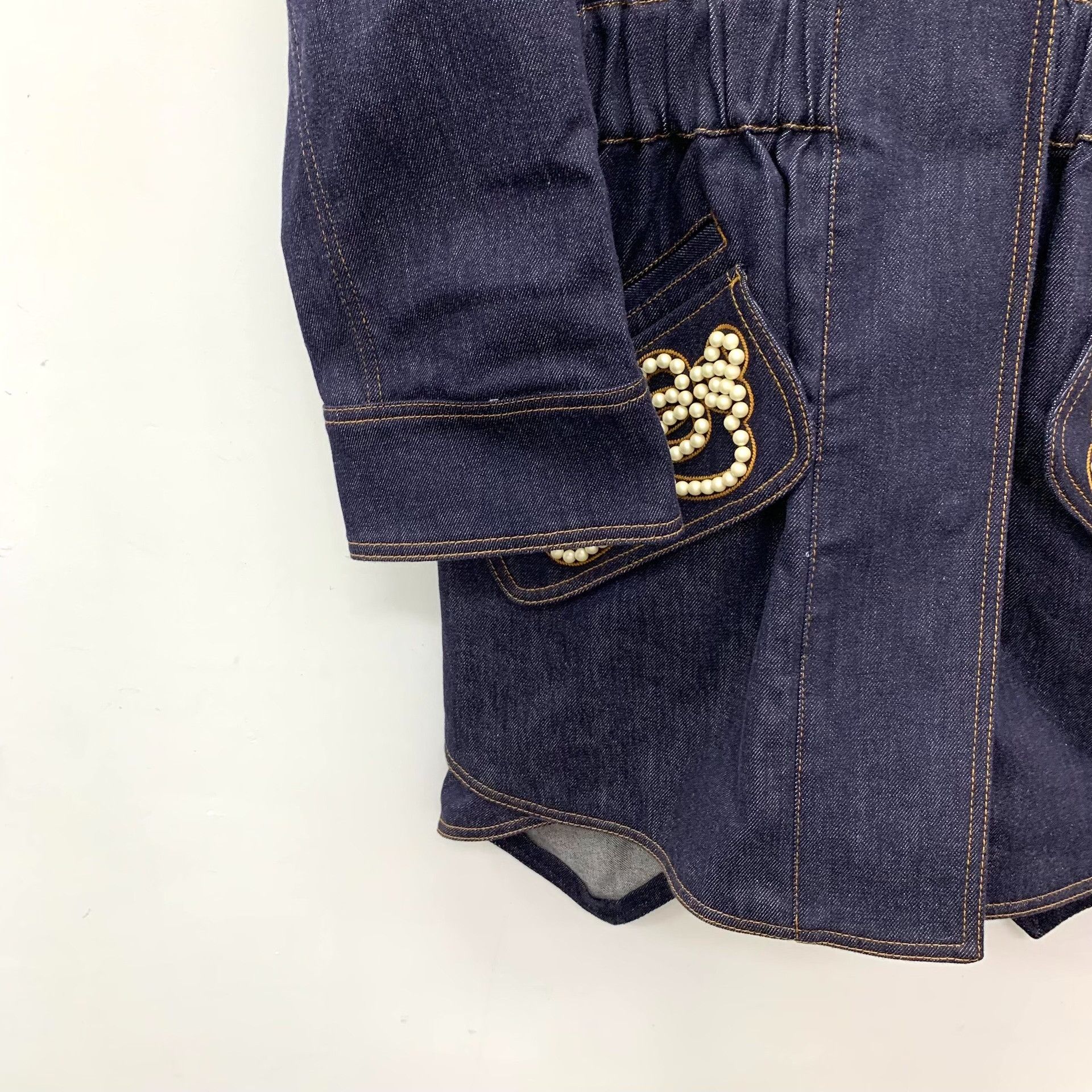 Fendi Fendi Cotton Blue Jacket L Women Size L / US 10 / IT 46 - 4 Thumbnail