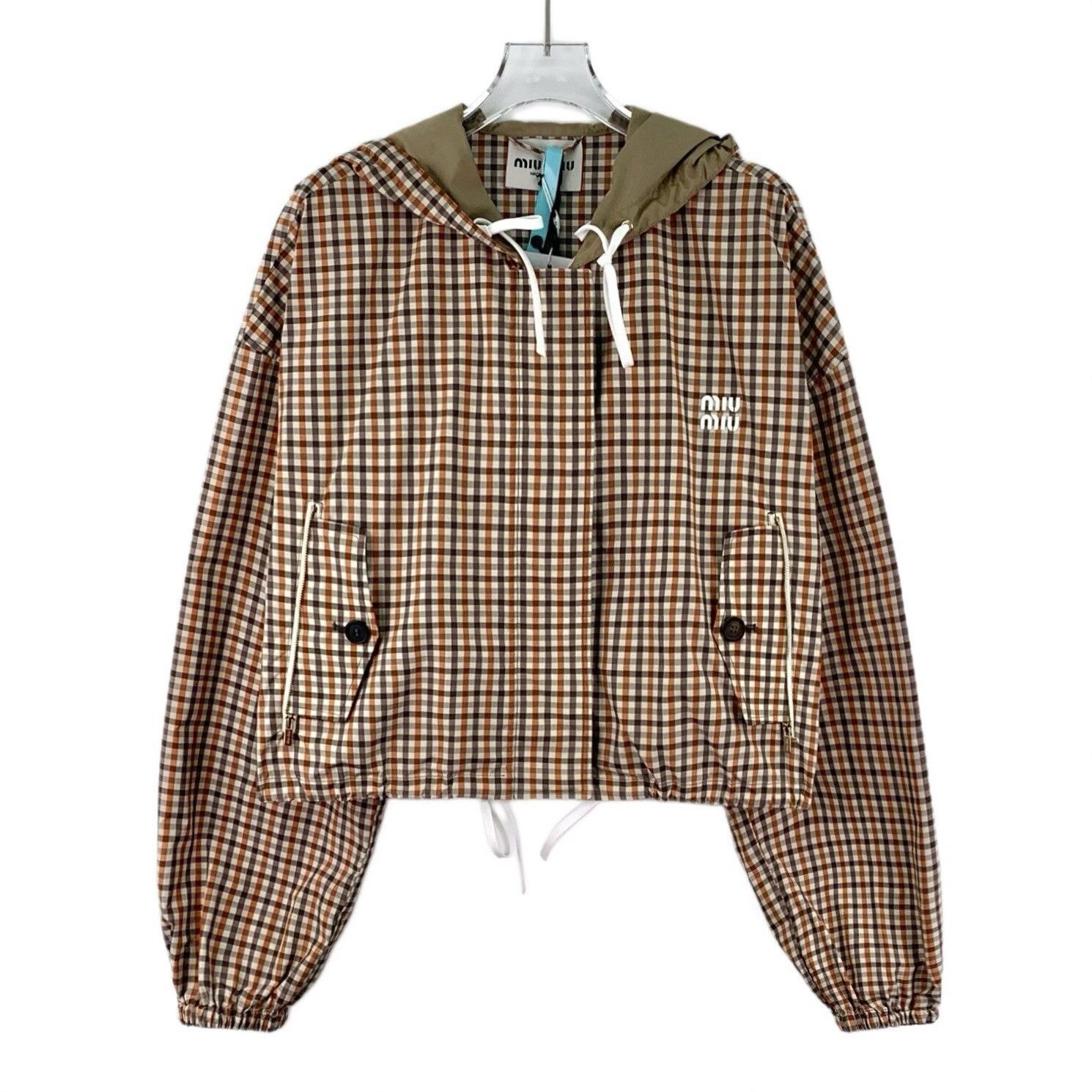 Miu Miu Miu Miu Brown Blouse 38 Women Size S / US 4 / IT 40 - 2 Thumbnail