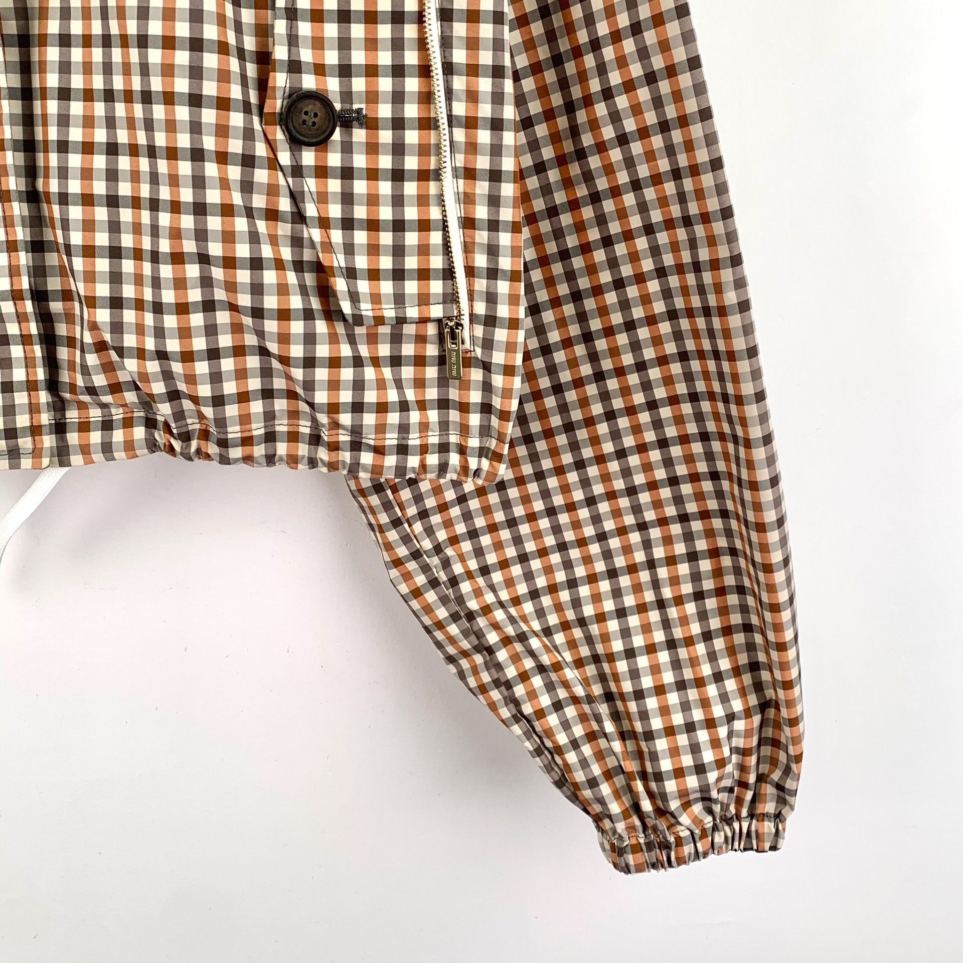 Miu Miu Miu Miu Brown Blouse 38 Women Size S / US 4 / IT 40 - 5 Thumbnail