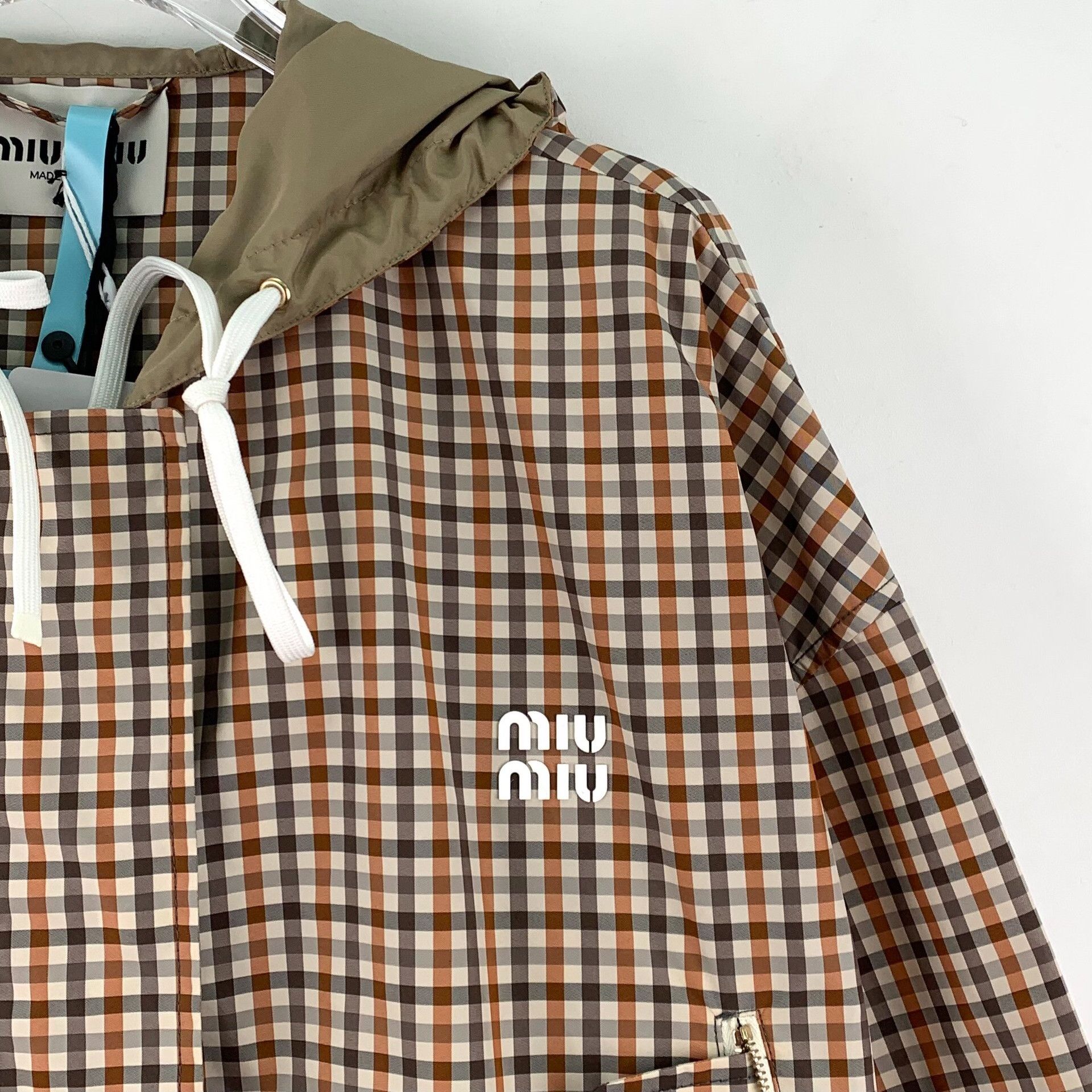 Miu Miu Miu Miu Brown Blouse 38 Women Size S / US 4 / IT 40 - 4 Thumbnail