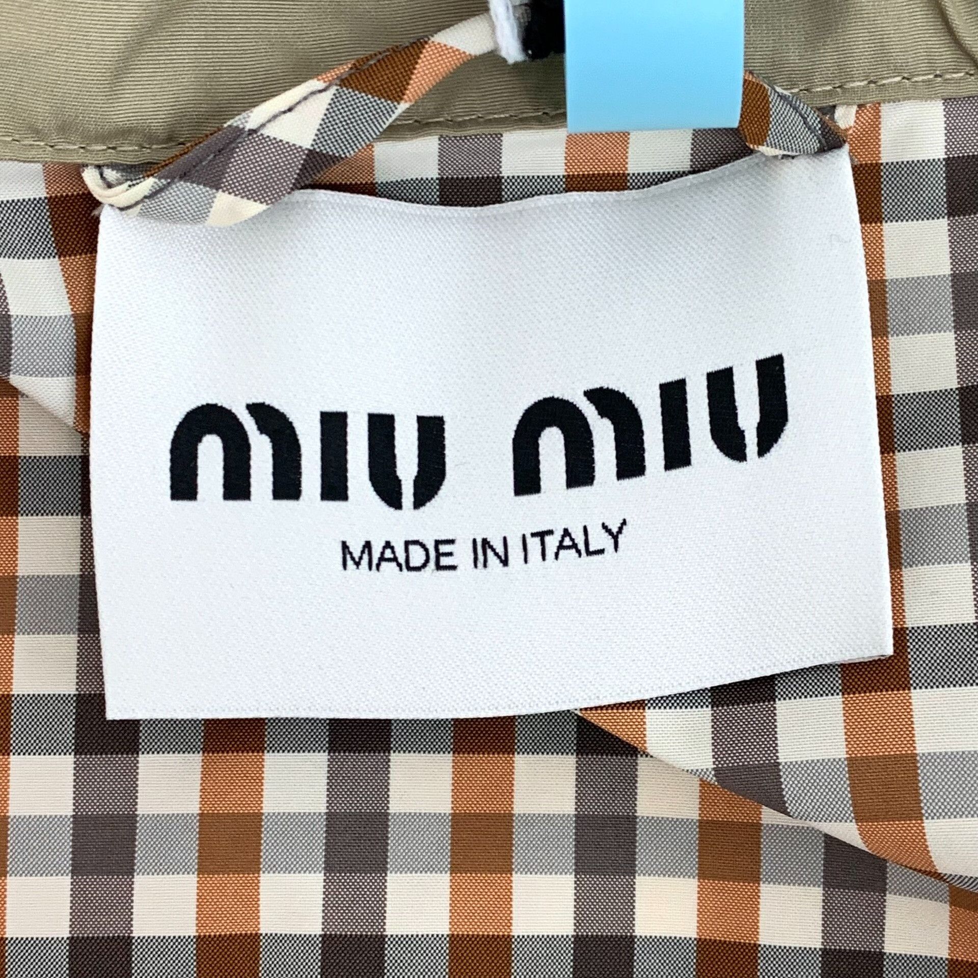 Miu Miu Miu Miu Brown Blouse 38 Women Size S / US 4 / IT 40 - 8 Thumbnail