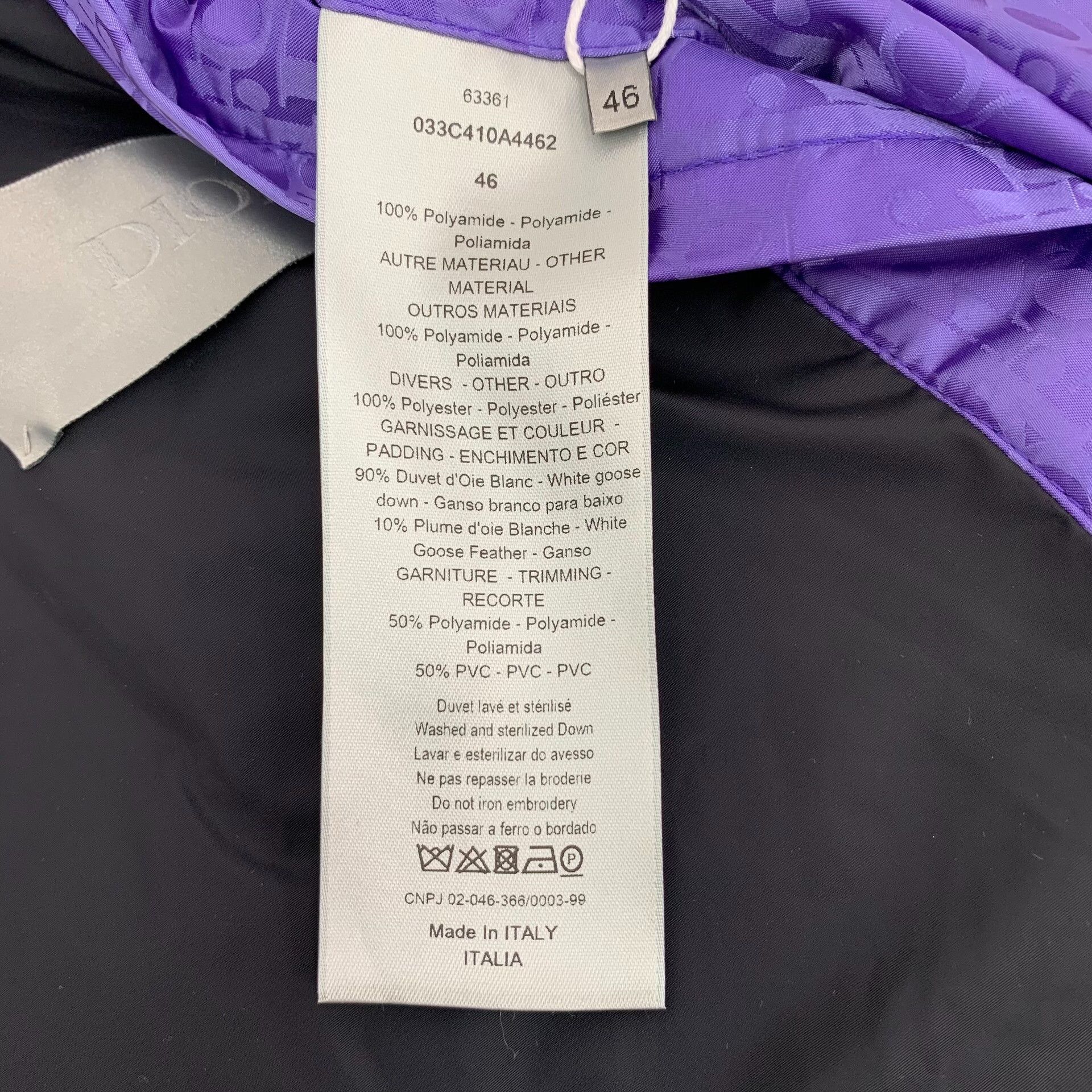 Dior Dior Retro Purple Vest S Men Size US S / EU 44-46 / 1 - 6 Thumbnail