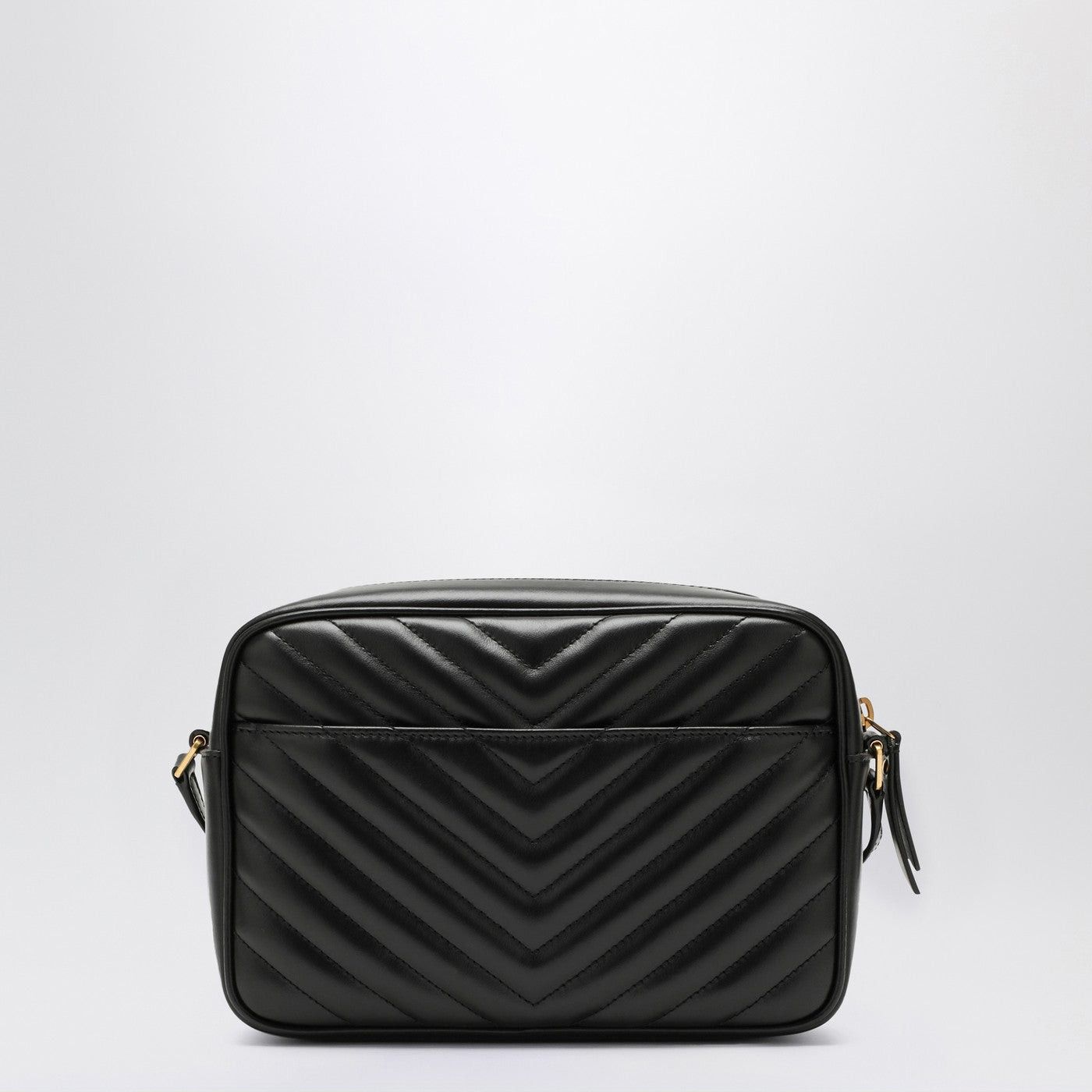 Saint Laurent Paris Saint Laurent Lou Black Quilted Leather Camera Bag Size ONE SIZE - 2 Thumbnail