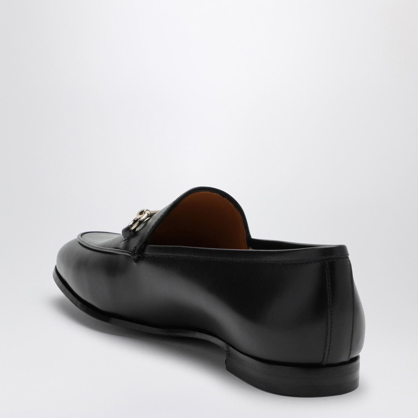 Gucci Gucci Black Leather Jordaan Loafer Size US 6 / IT 36 - 2 Thumbnail