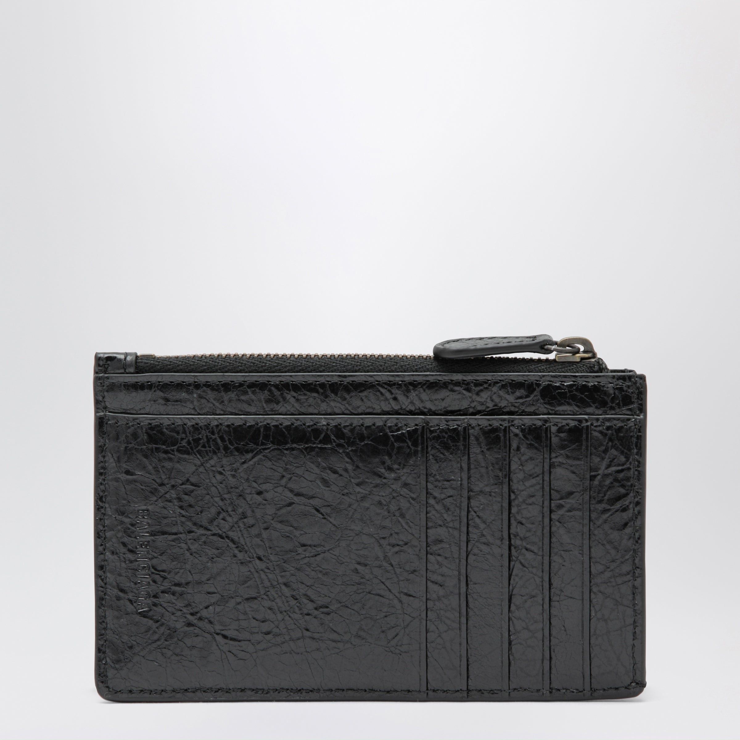Balenciaga Balenciaga Black Le City Cardholder With Coin Pocket Size ONE SIZE - 2 Thumbnail