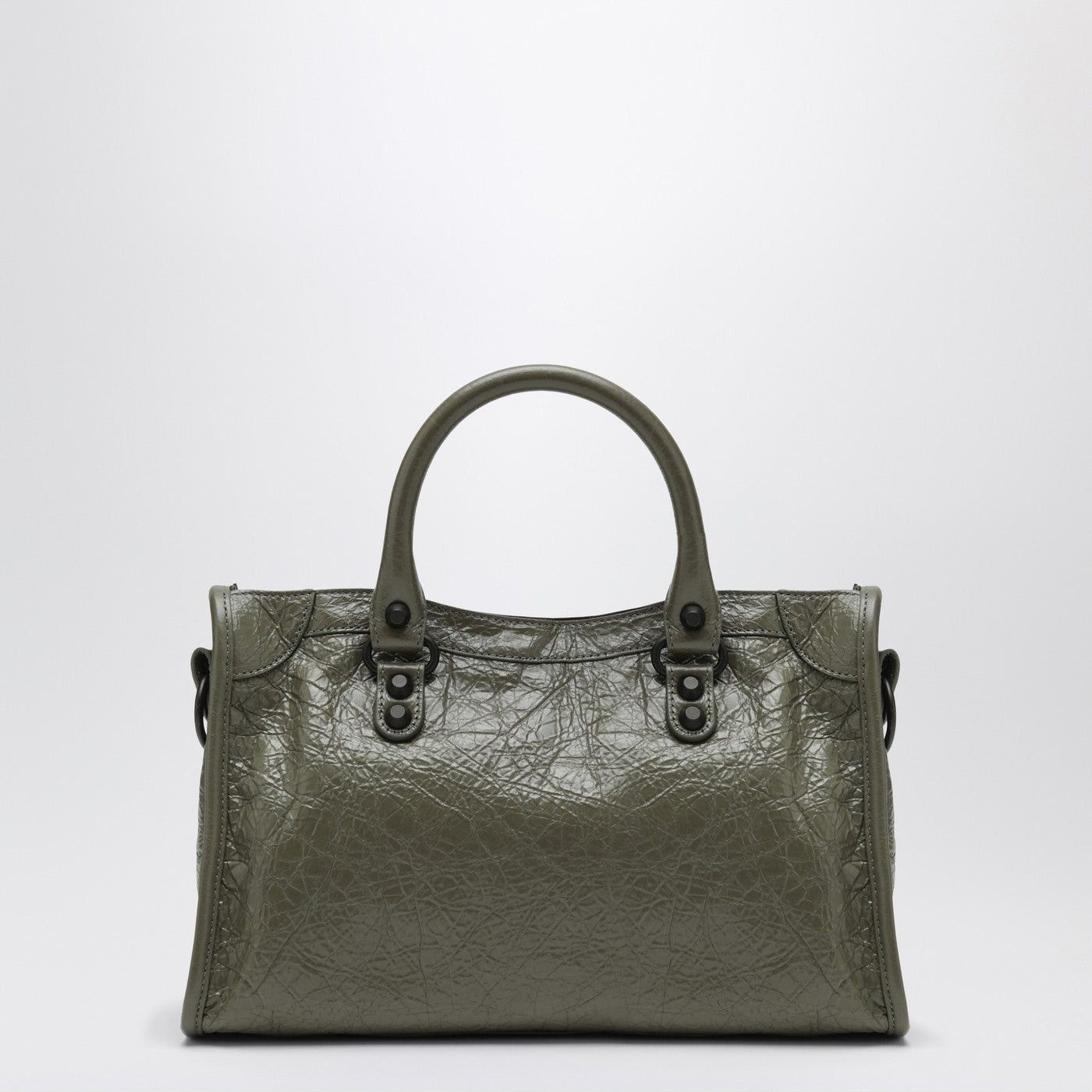 Balenciaga Balenciaga Le City Small Tote Bag In Military Green Size ONE SIZE - 2 Thumbnail