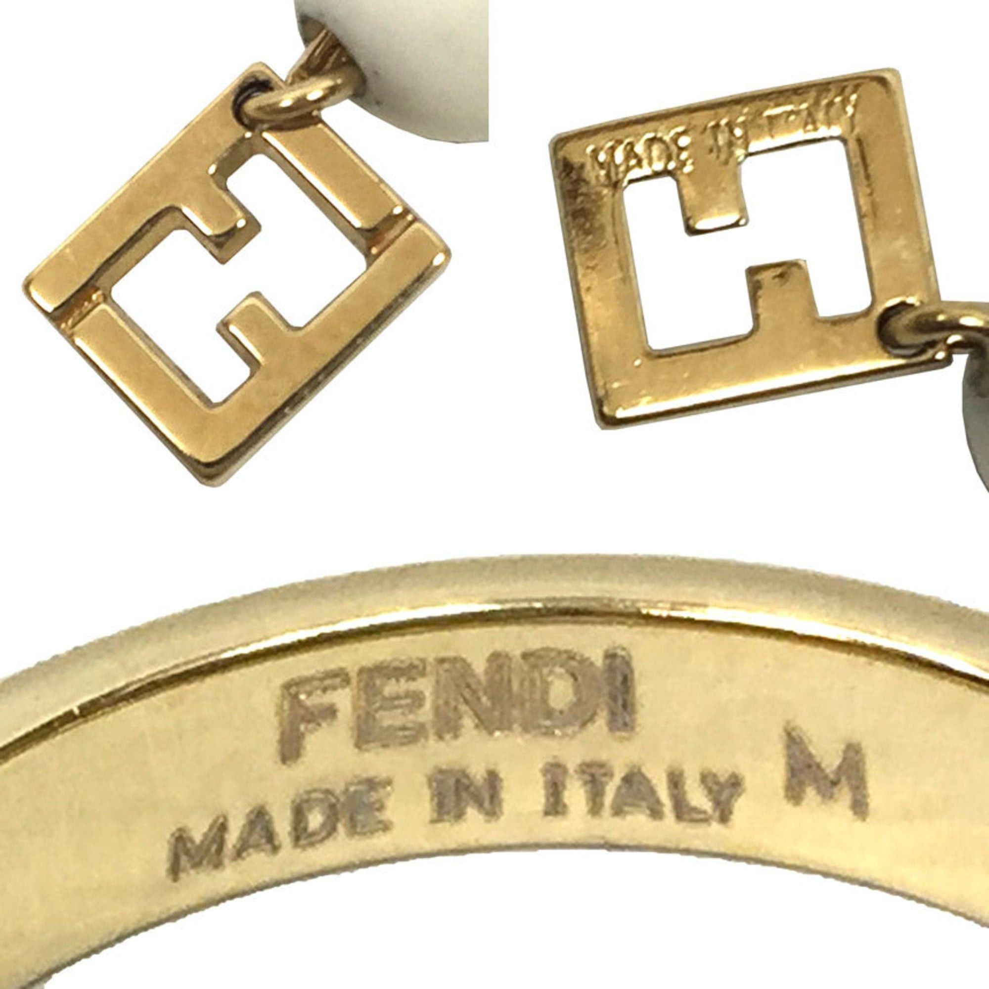 Fendi Fendi ring, model number 8AJ858, size M (approximately US 15), FF beaded ring. Size ONE SIZE - 3 Thumbnail