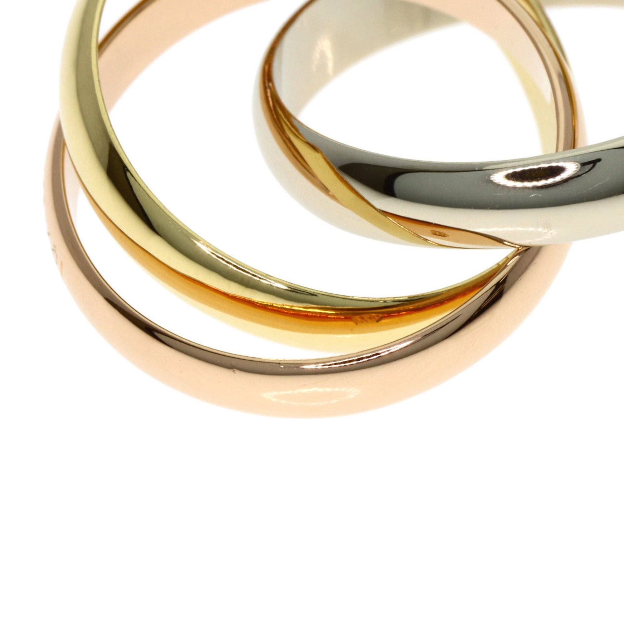 Cartier Cartier Trinity #49 Ring - 18K Yellow Gold/18K Pink White Gold Women's CARTIER Size ONE SIZE - 7 Thumbnail