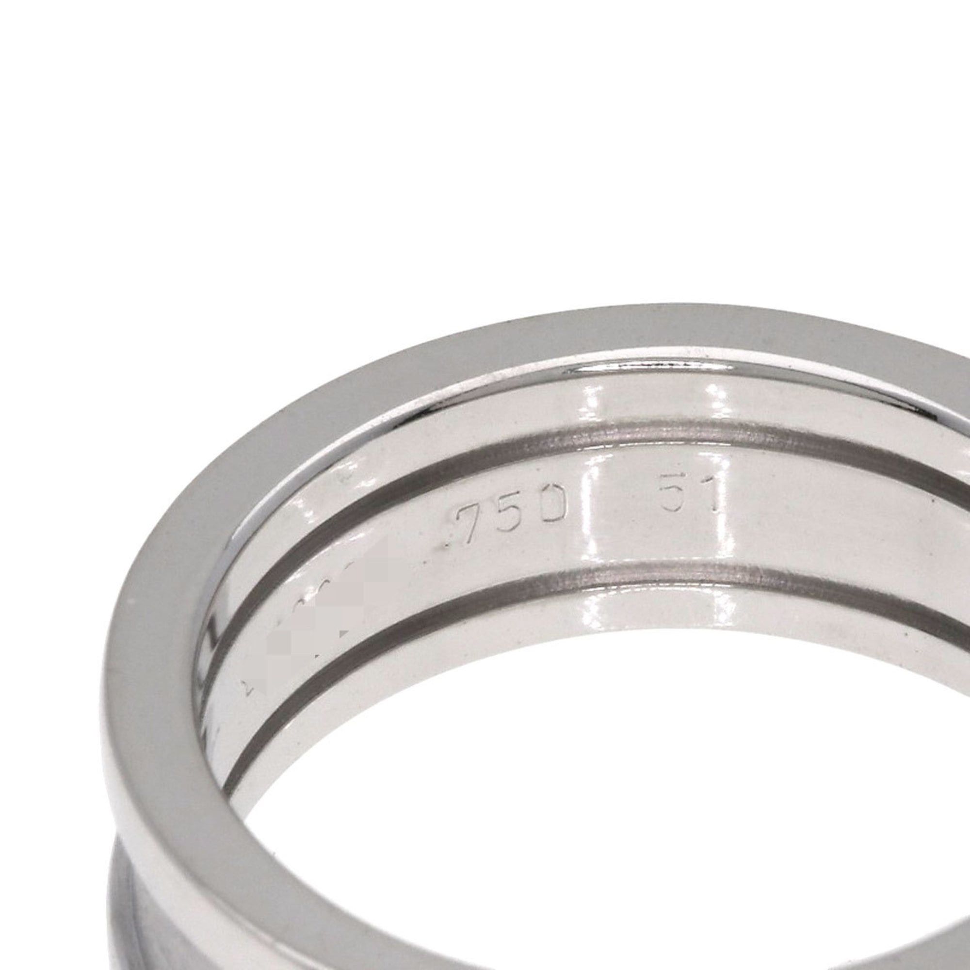Cartier Cartier C2 Ring #51, 18K White Gold, Women's Ring, CARTIER Size ONE SIZE - 6 Thumbnail