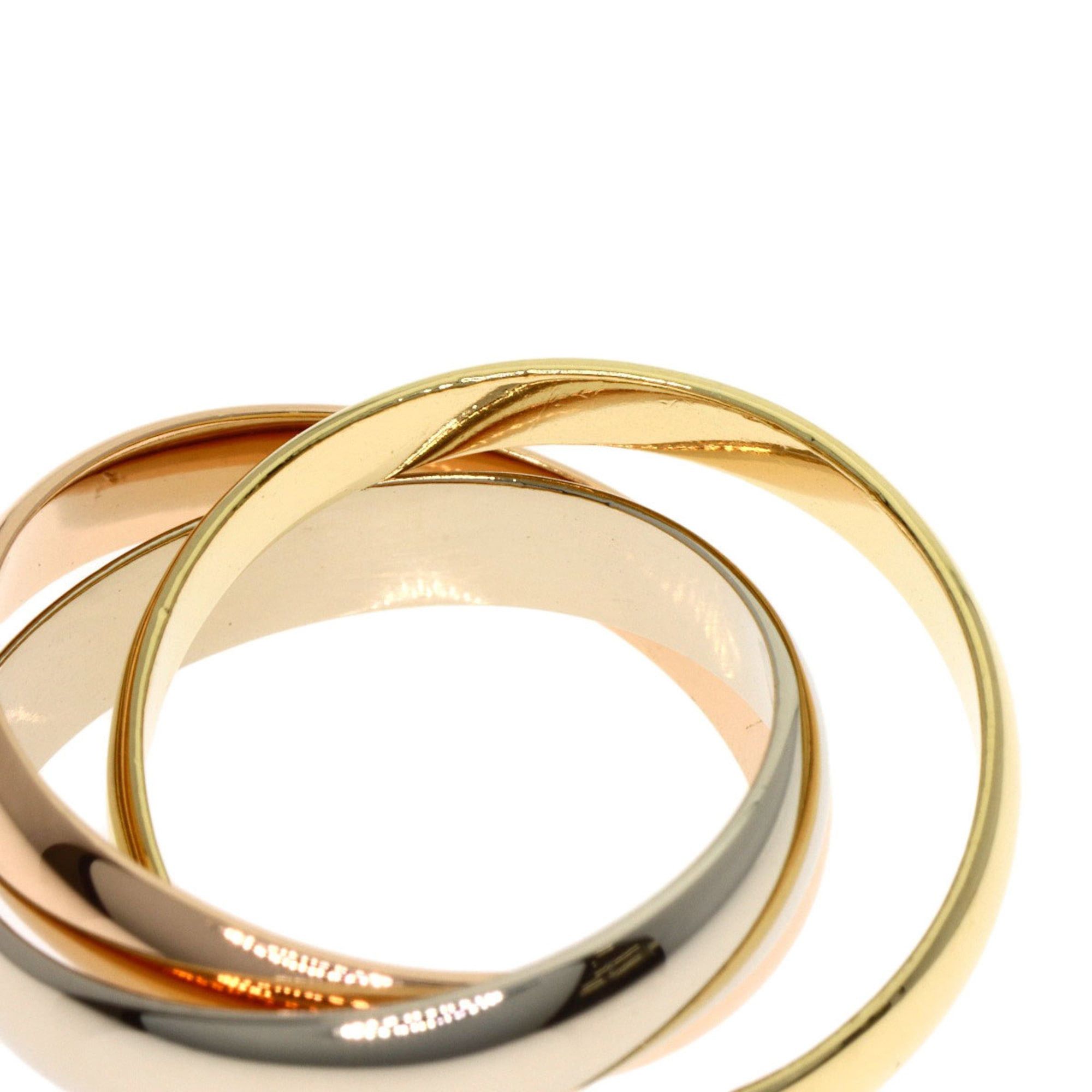Cartier Cartier Trinity #48 Ring - 18K Yellow Gold/18K Pink White Gold Women's CARTIER Size ONE SIZE - 7 Thumbnail