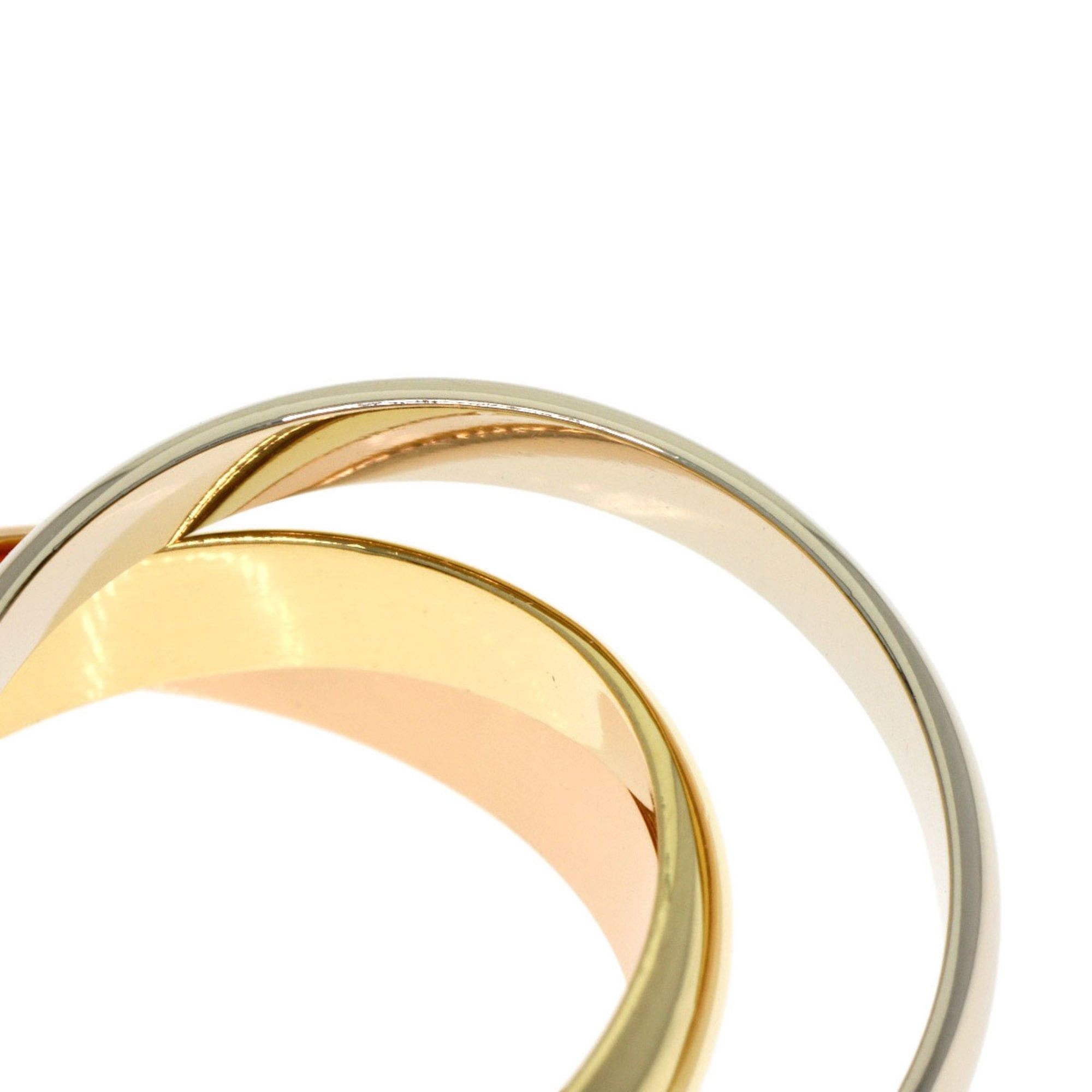Cartier Cartier Trinity #51 Ring - 18K Yellow Gold/18K Pink White Gold Women's CARTIER Size ONE SIZE - 7 Thumbnail