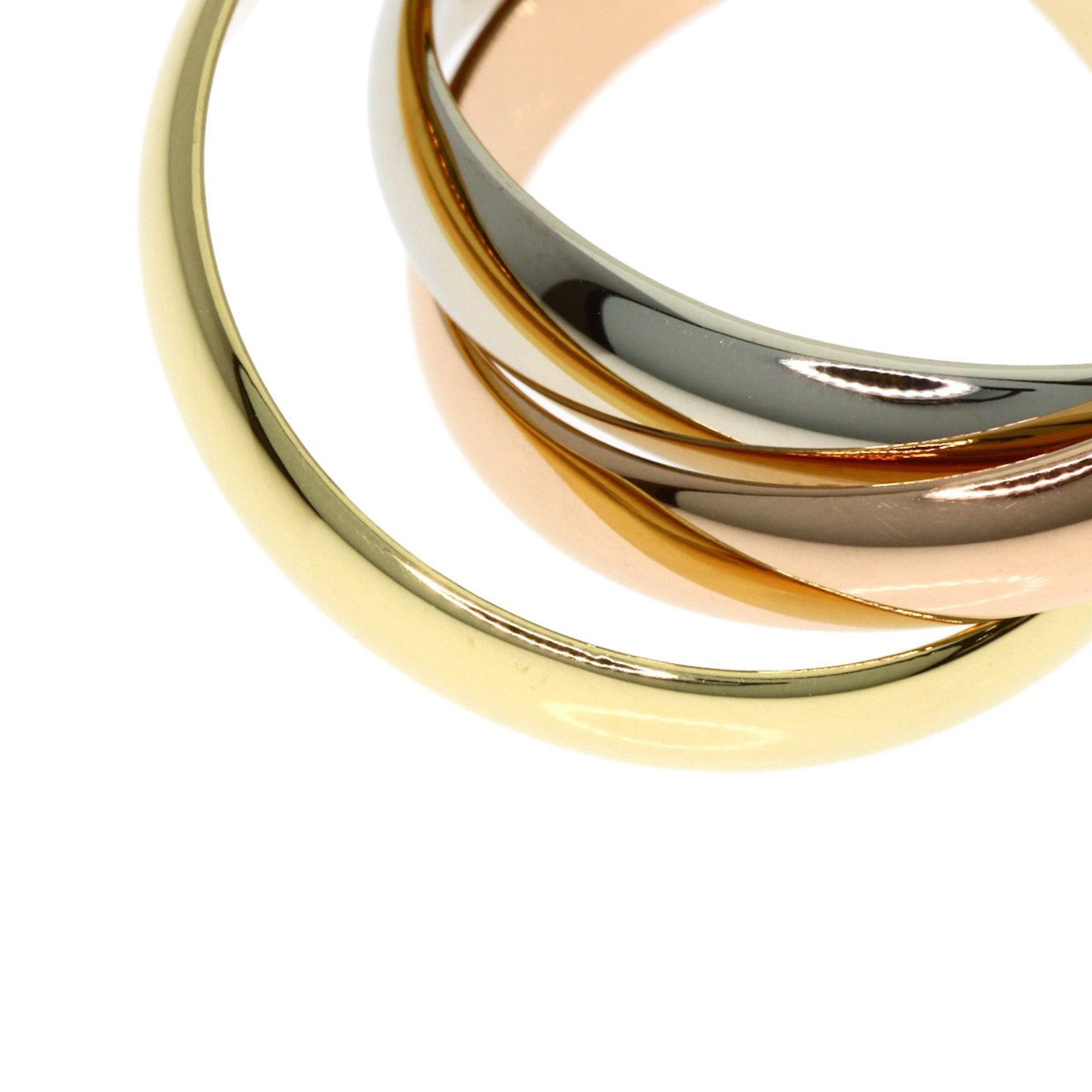 Cartier Cartier Trinity #51 Ring - 18K Yellow Gold/18K Pink White Gold Women's CARTIER Size ONE SIZE - 5 Thumbnail