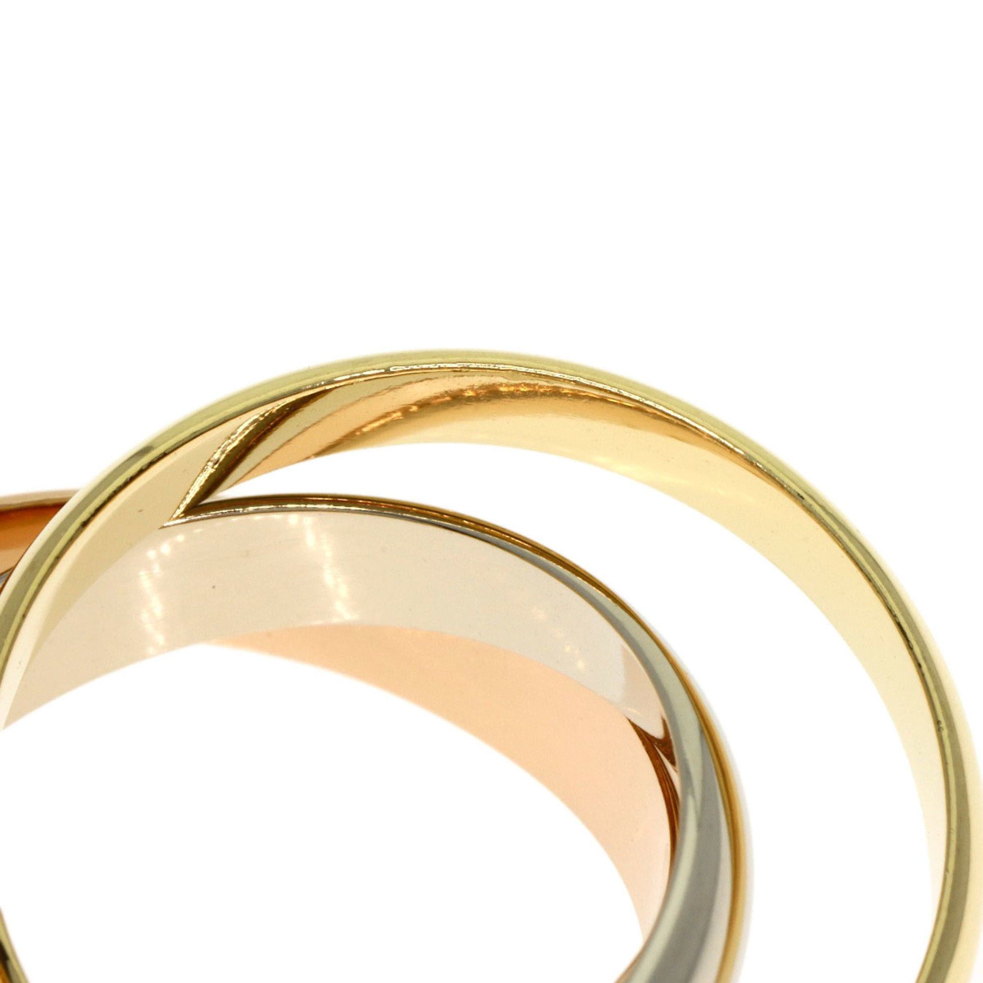 Cartier Cartier Trinity #51 Ring - 18K Yellow Gold/18K Pink White Gold Women's CARTIER Size ONE SIZE - 8 Thumbnail