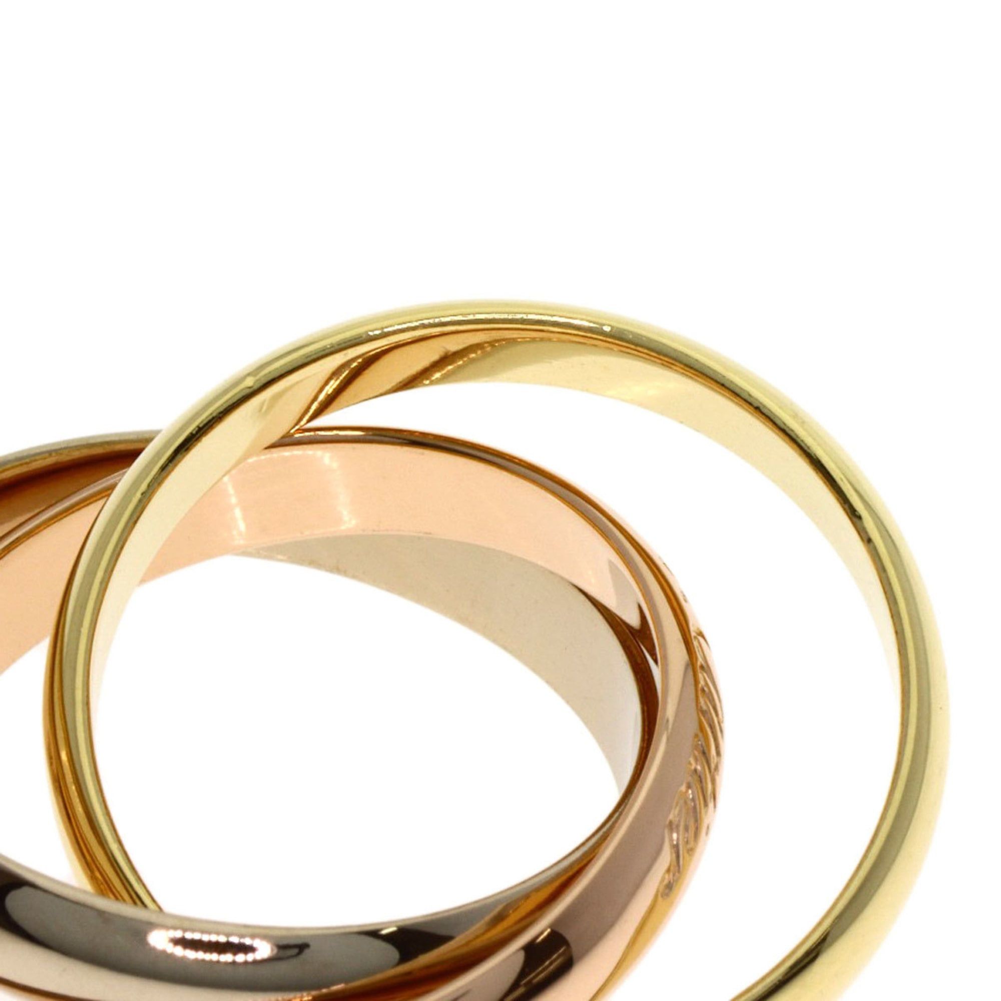 Cartier Cartier Trinity #50 Ring - 18K Yellow Gold/18K Pink White Gold Women's CARTIER Size ONE SIZE - 7 Thumbnail